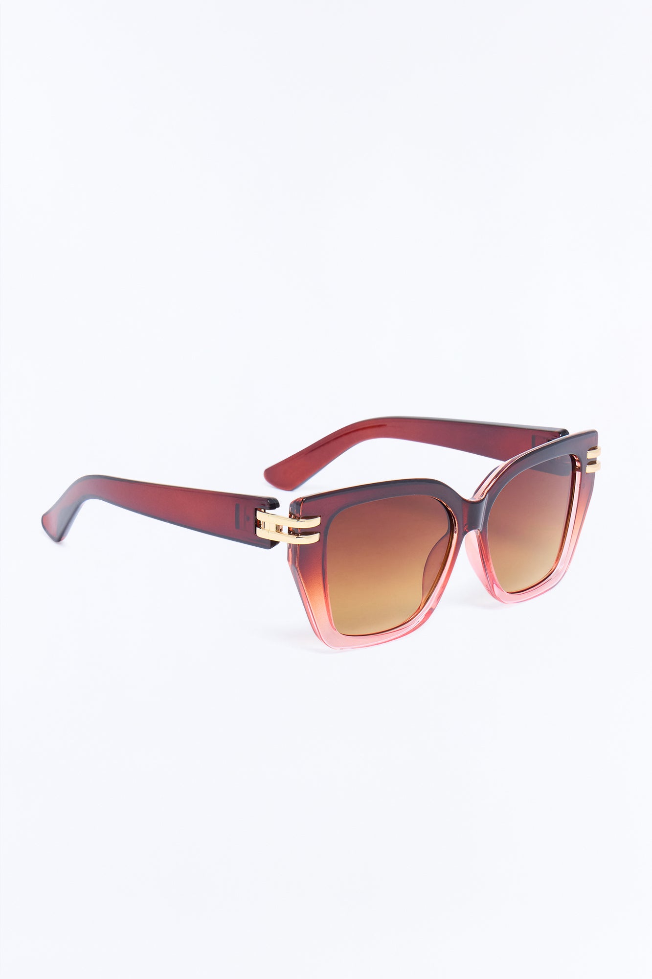 Not In Sight Sunglasses - Brown/combo