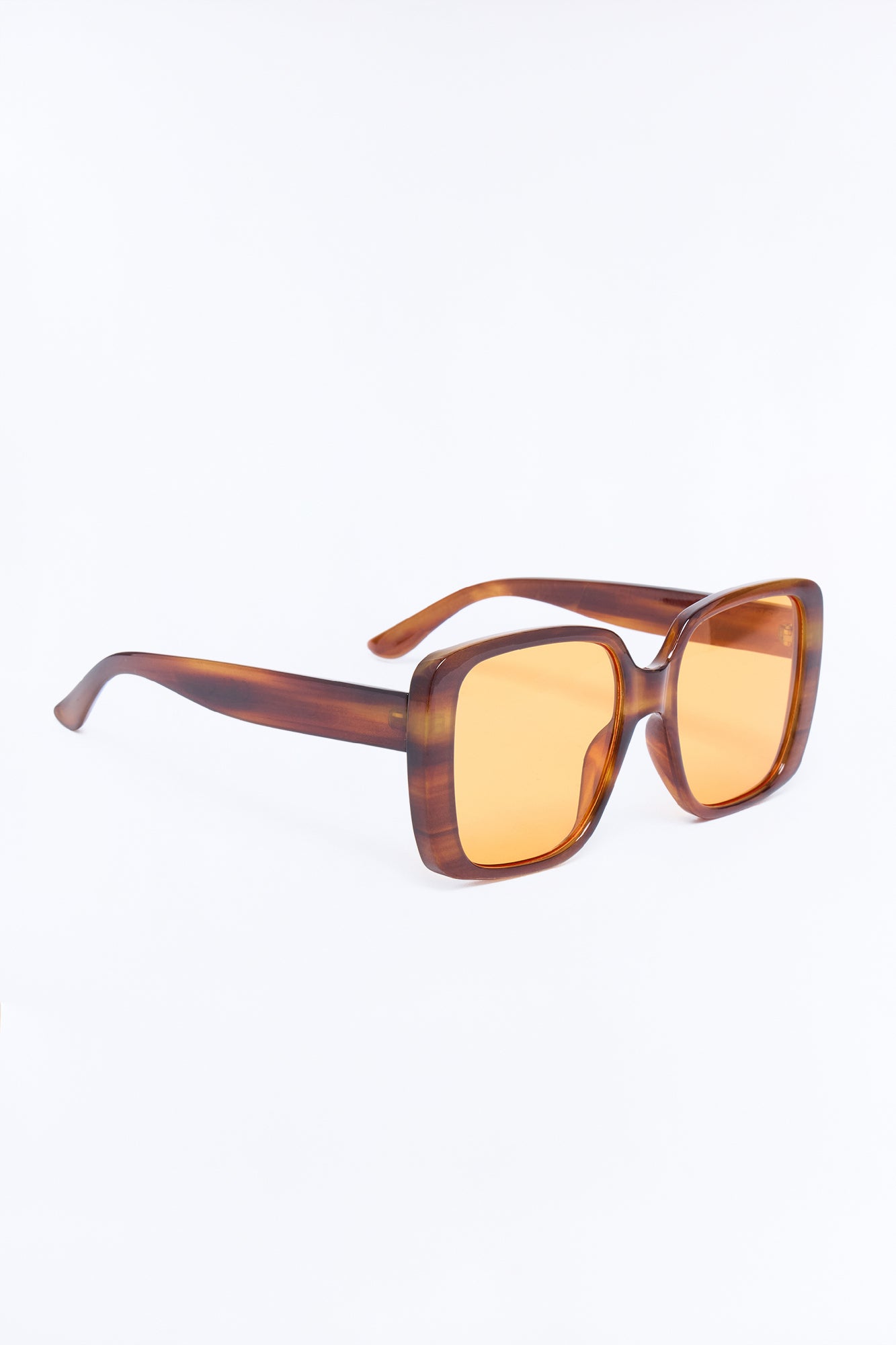 Just Passing Through Sunglasses - Brown/combo