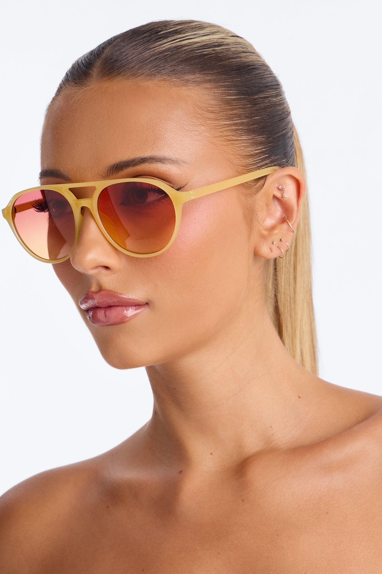 Sun Shining Sunglasses - Yellow/combo