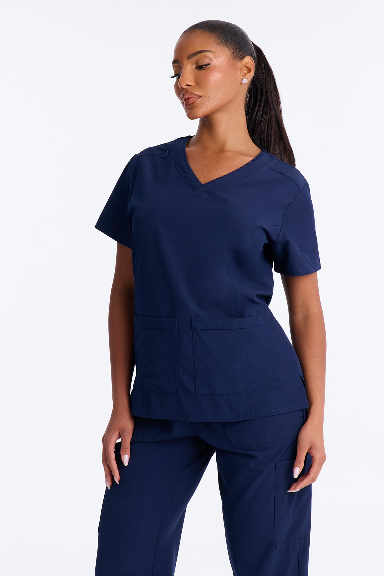 Recovery Mode Uniform Scrub Jogger Pant Set - Navy