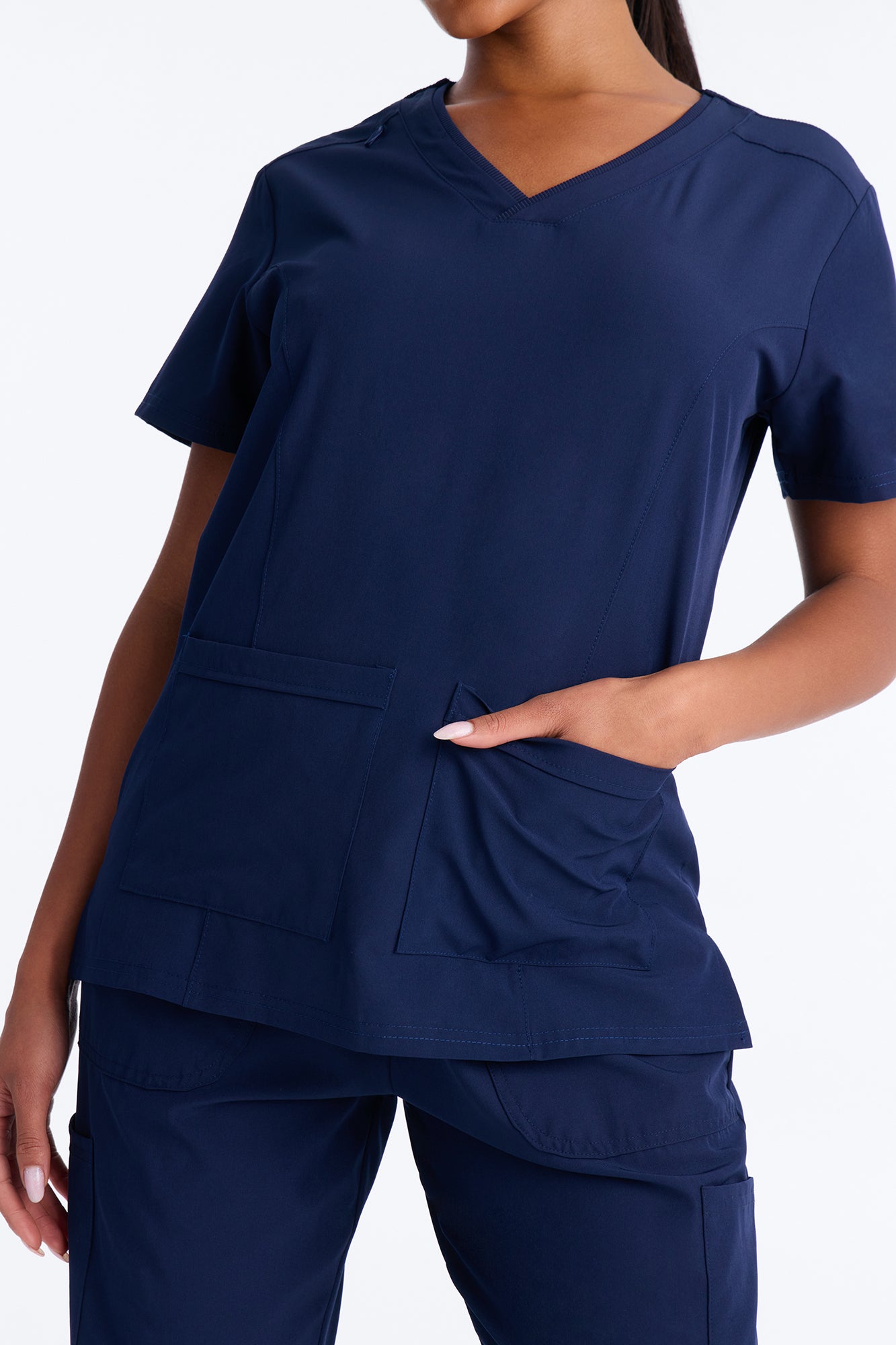 Recovery Mode Uniform Scrub Jogger Pant Set - Navy