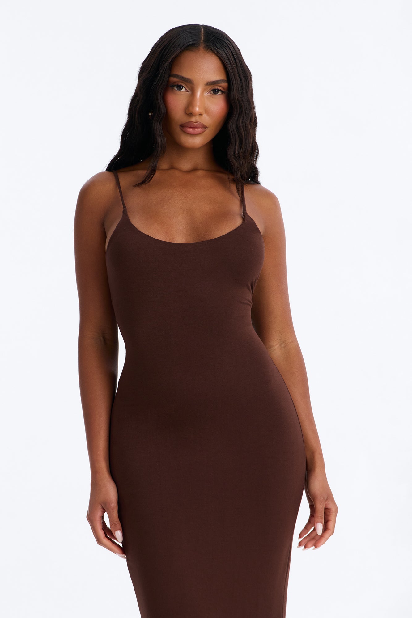 Ajay Maxi Dress - Chocolate
