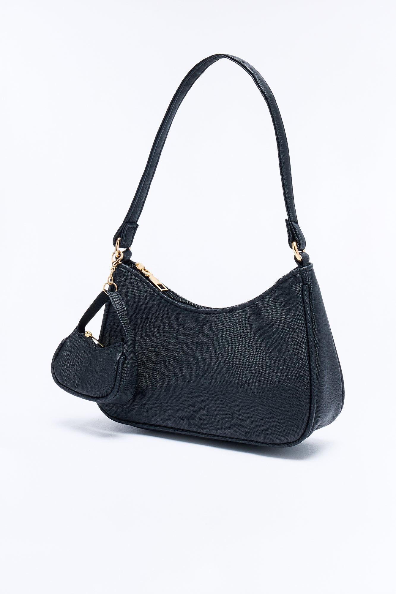 Rose Shoulder Bag - Black