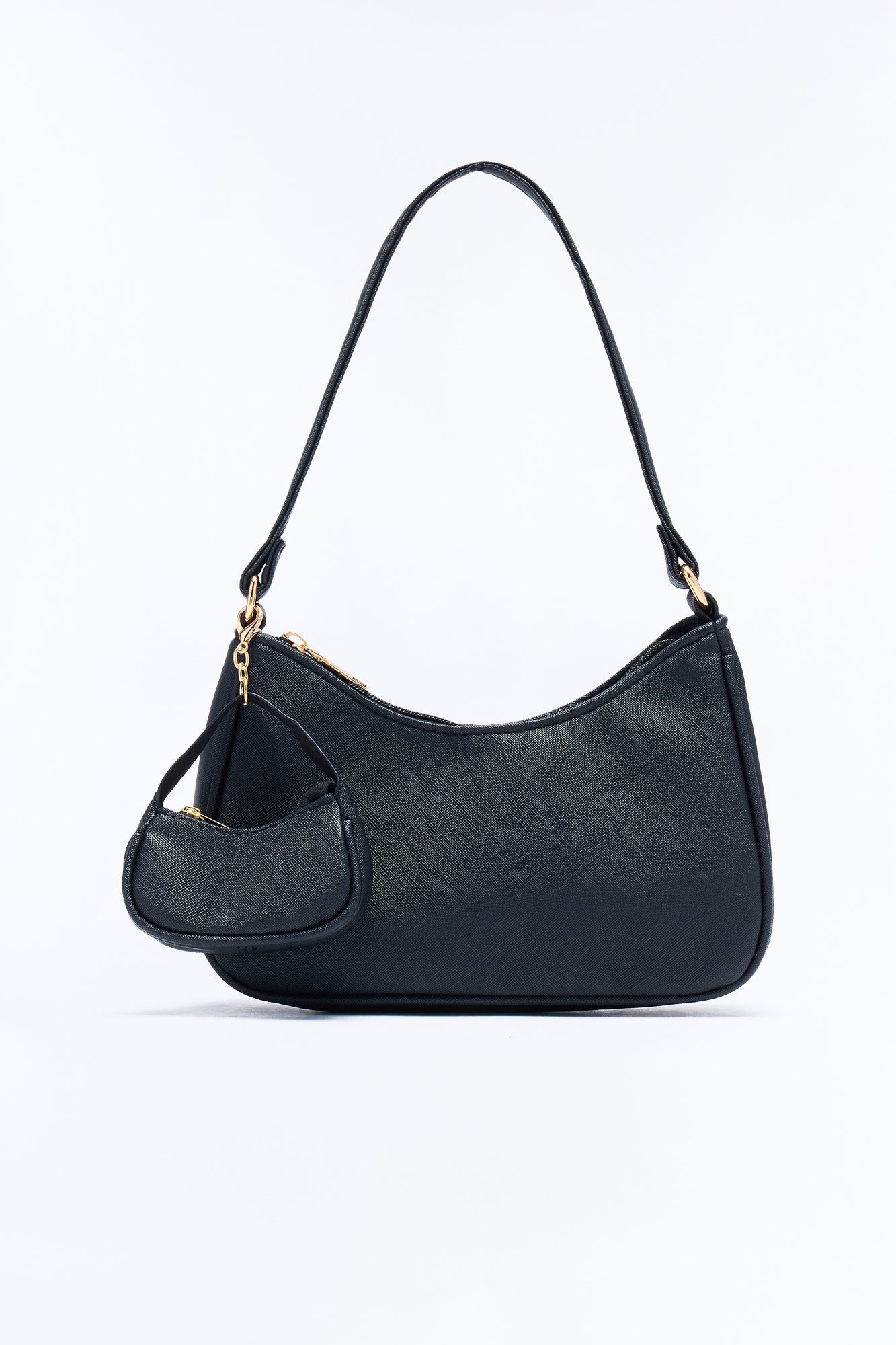 Rose Shoulder Bag - Black
