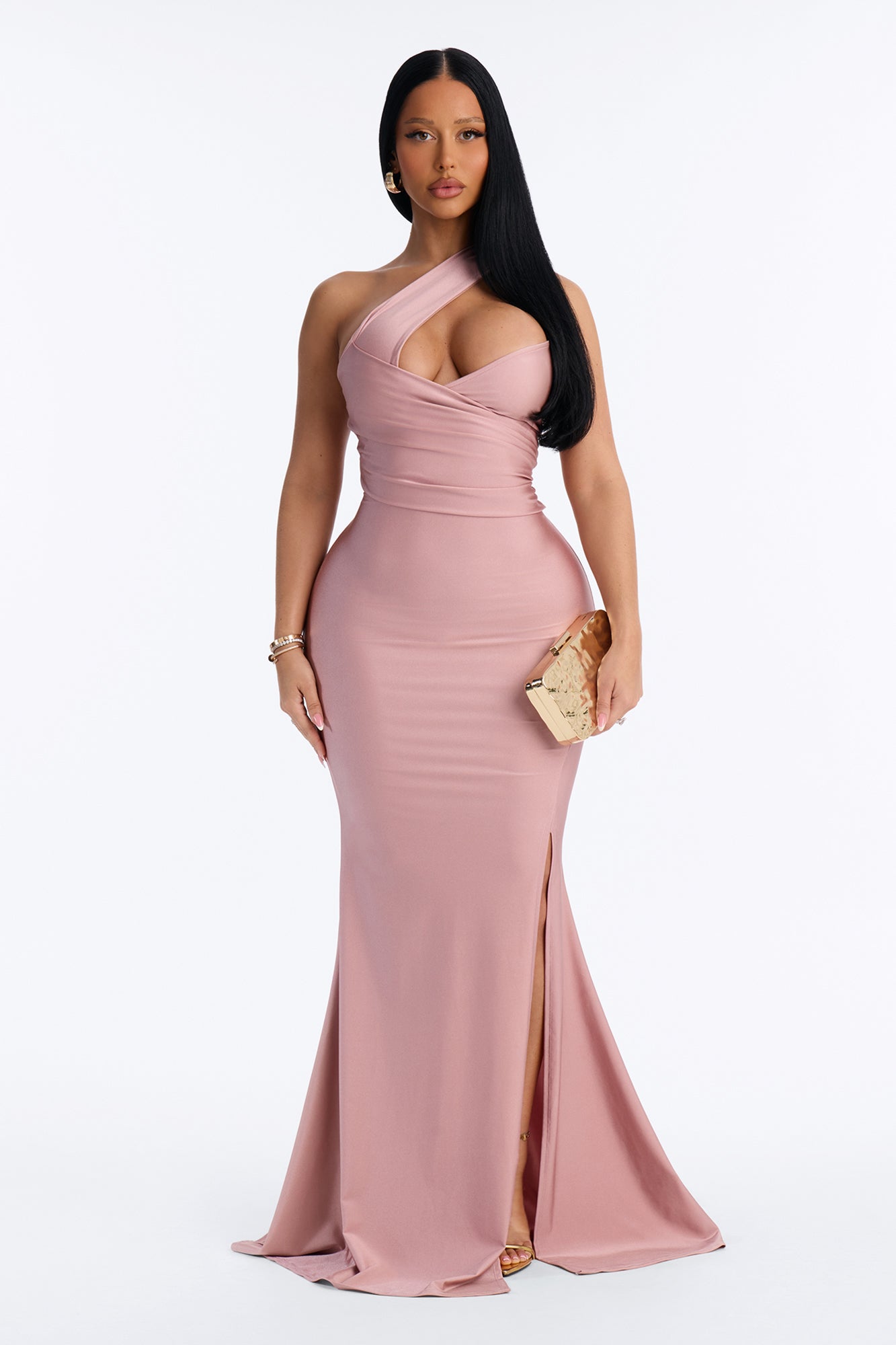 Can't Replace You Maxi Dress - Mauve