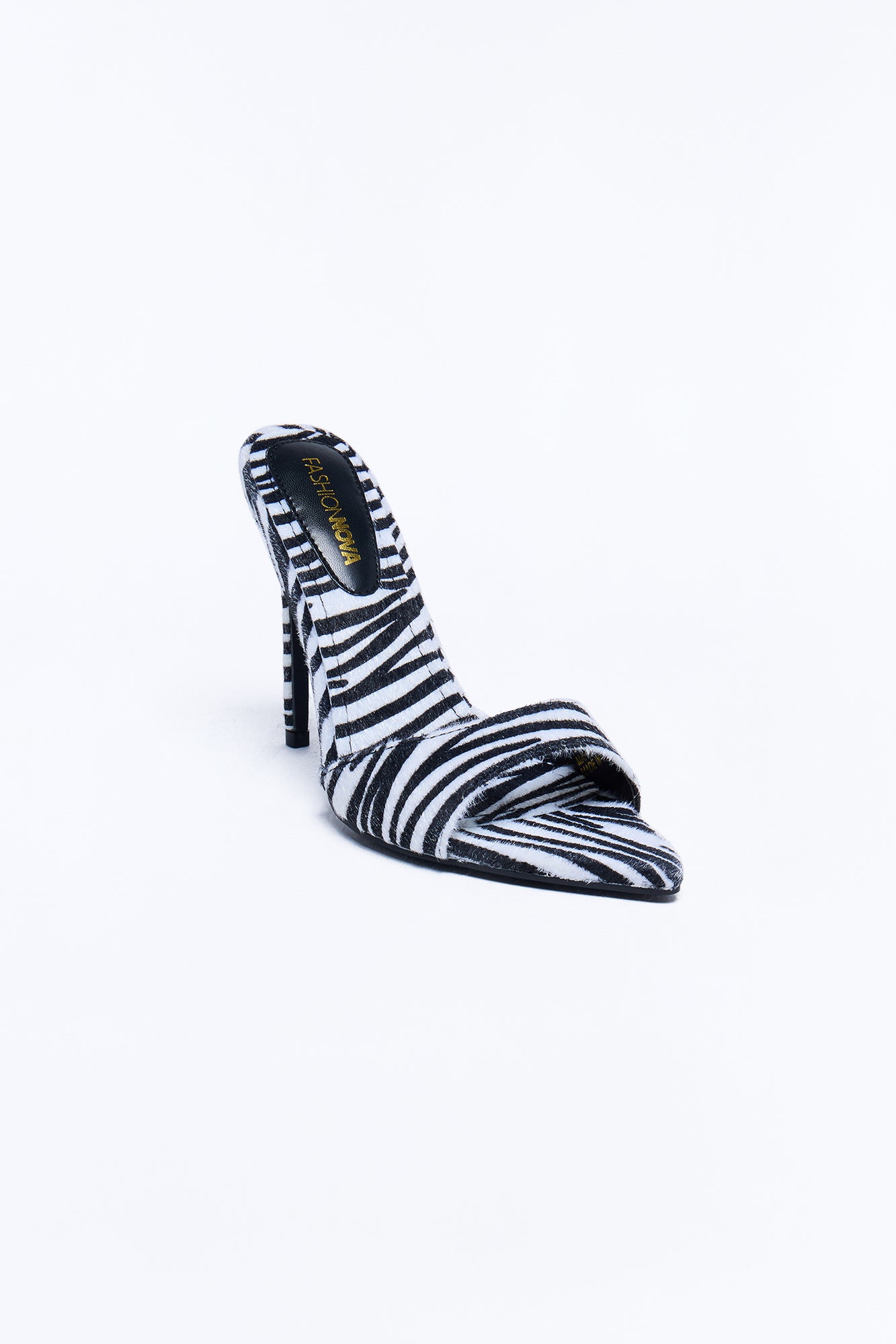 Kashton Heeled Sandals - White/Black