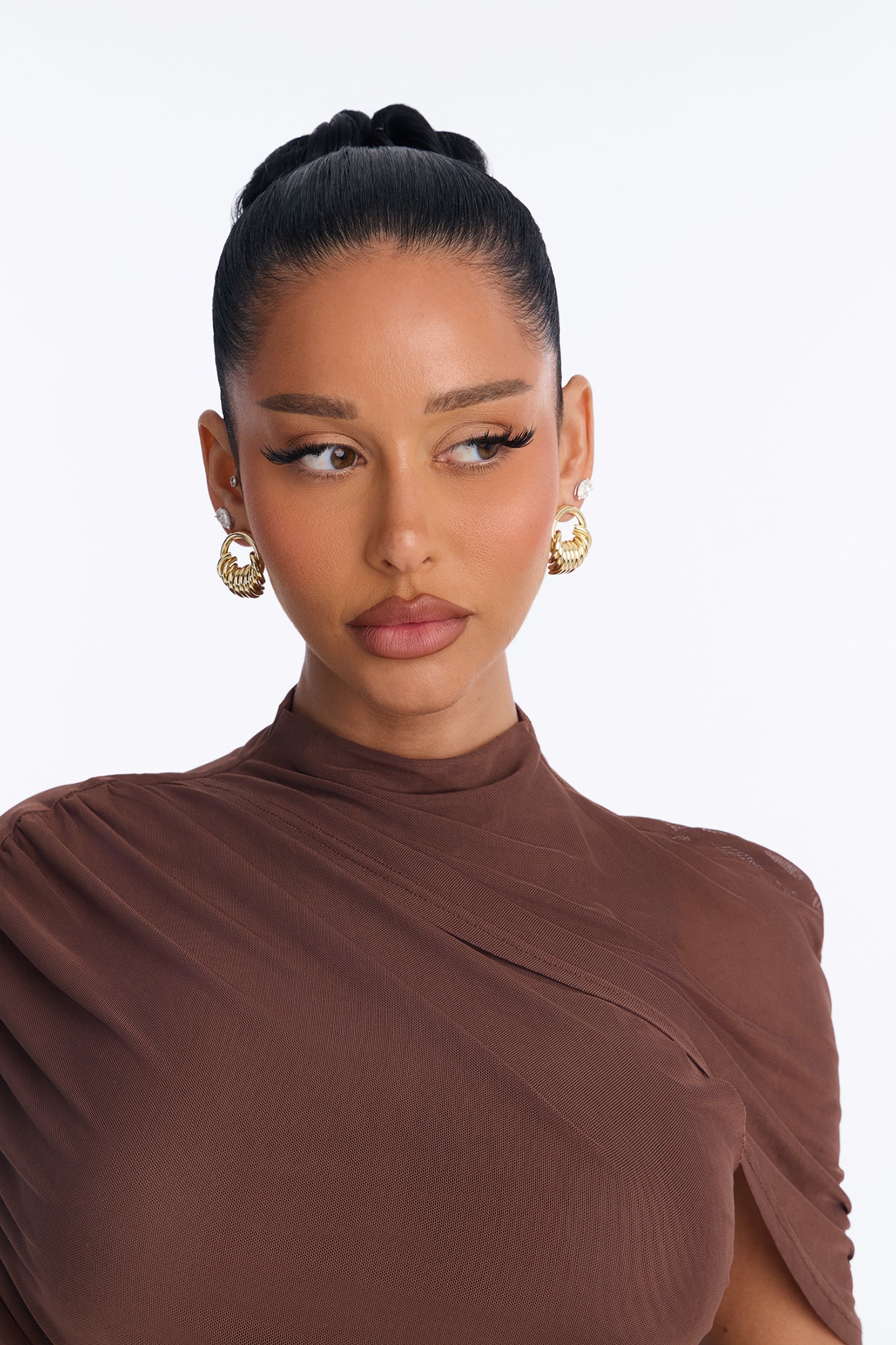 Stop Calling Drop Earrings - Gold
