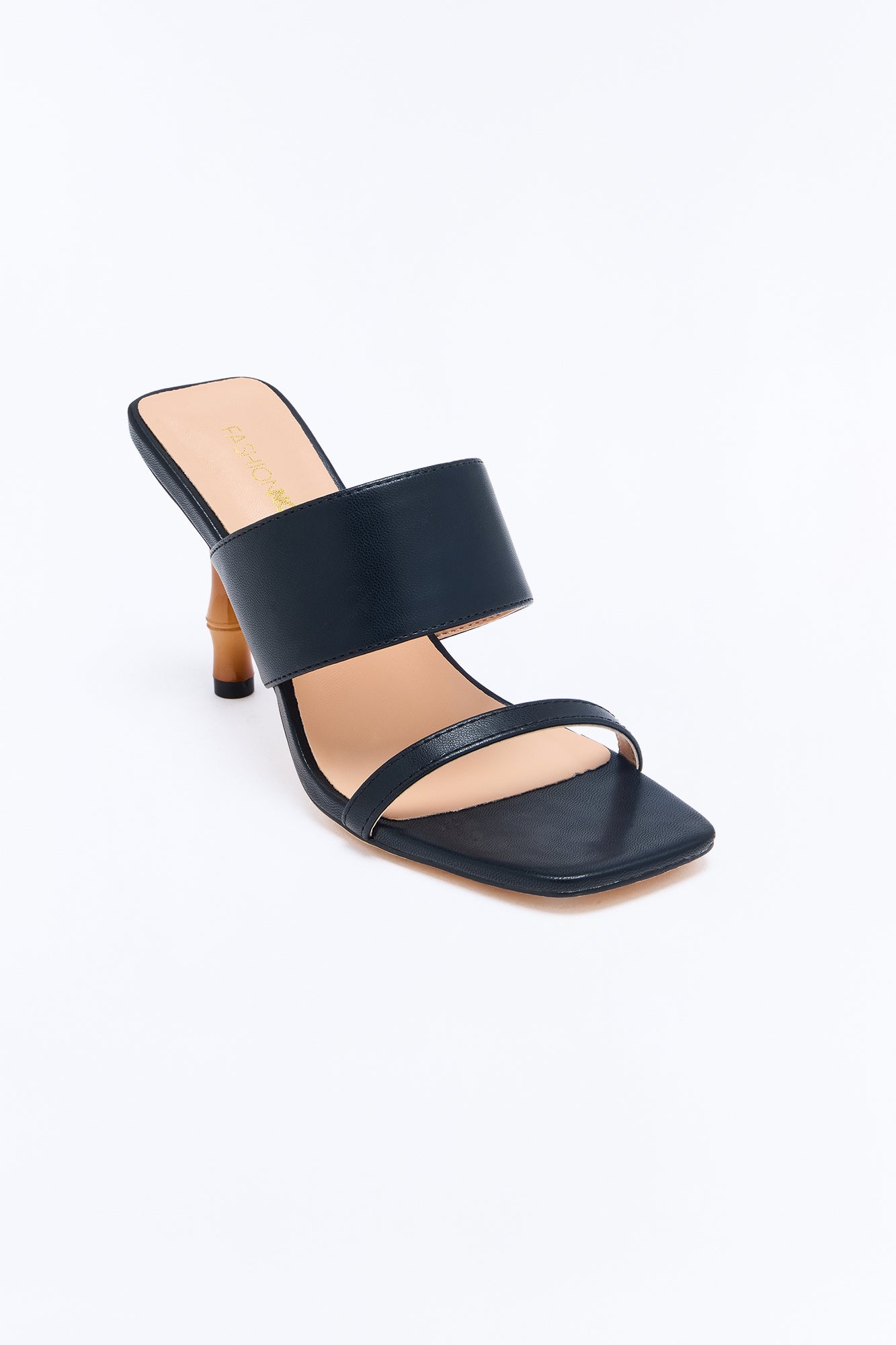 Rowe Bamboo Heels - Black