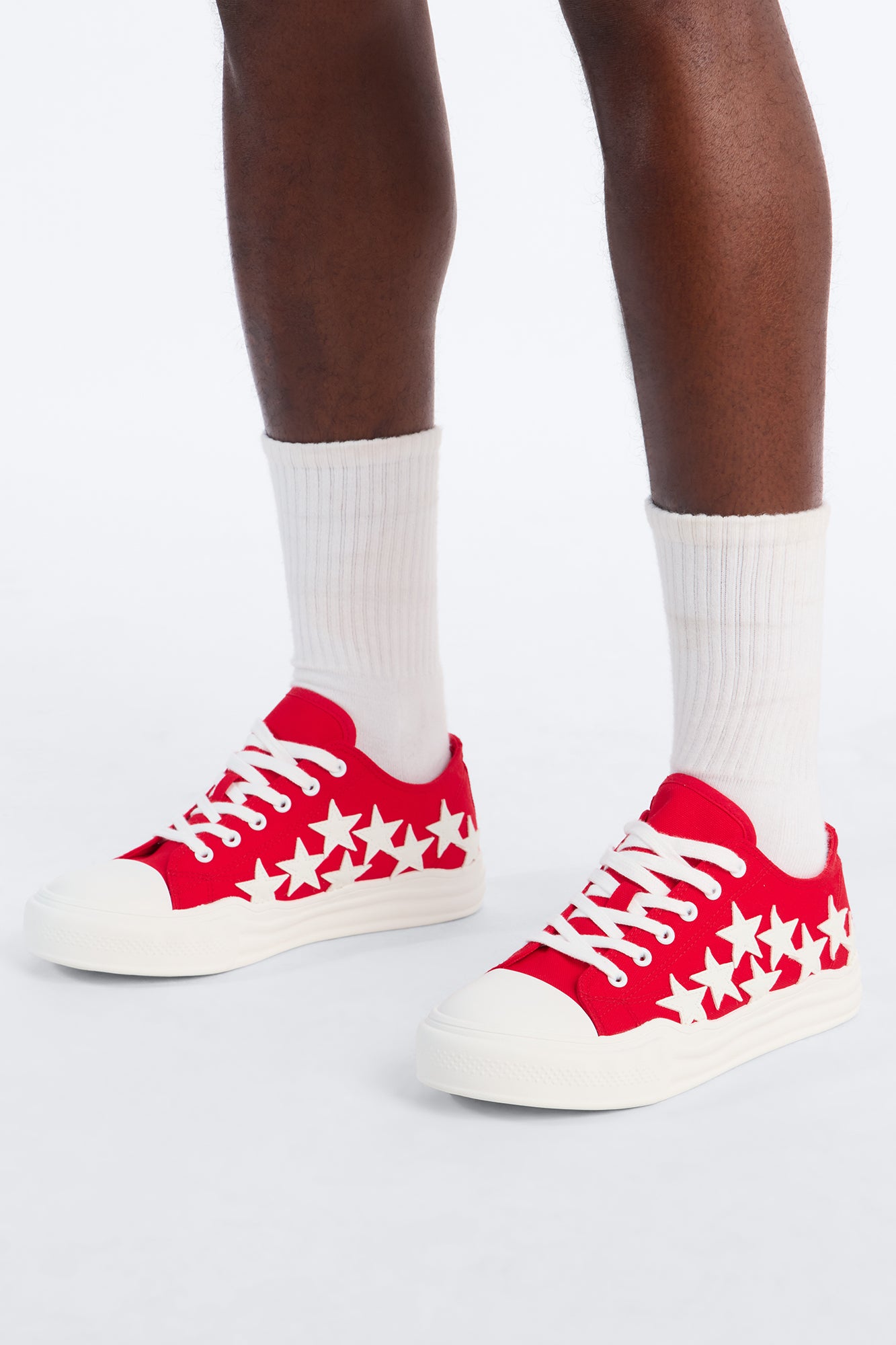 Running With The Stars Low Top Sneakers - Red