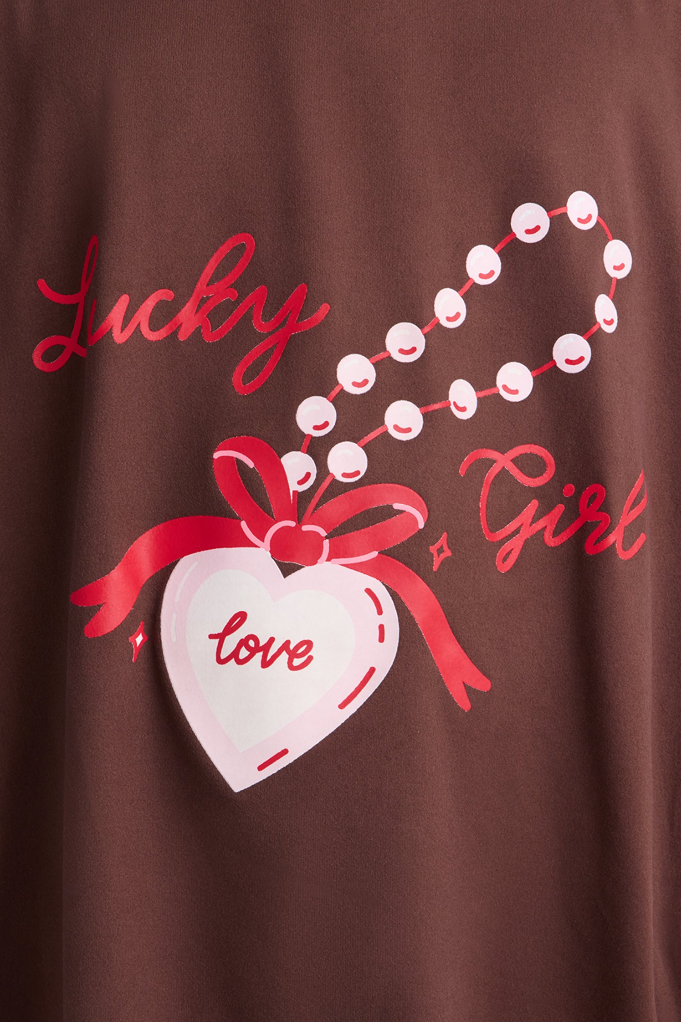 Mini Lucky Girl Legging Set - Brown