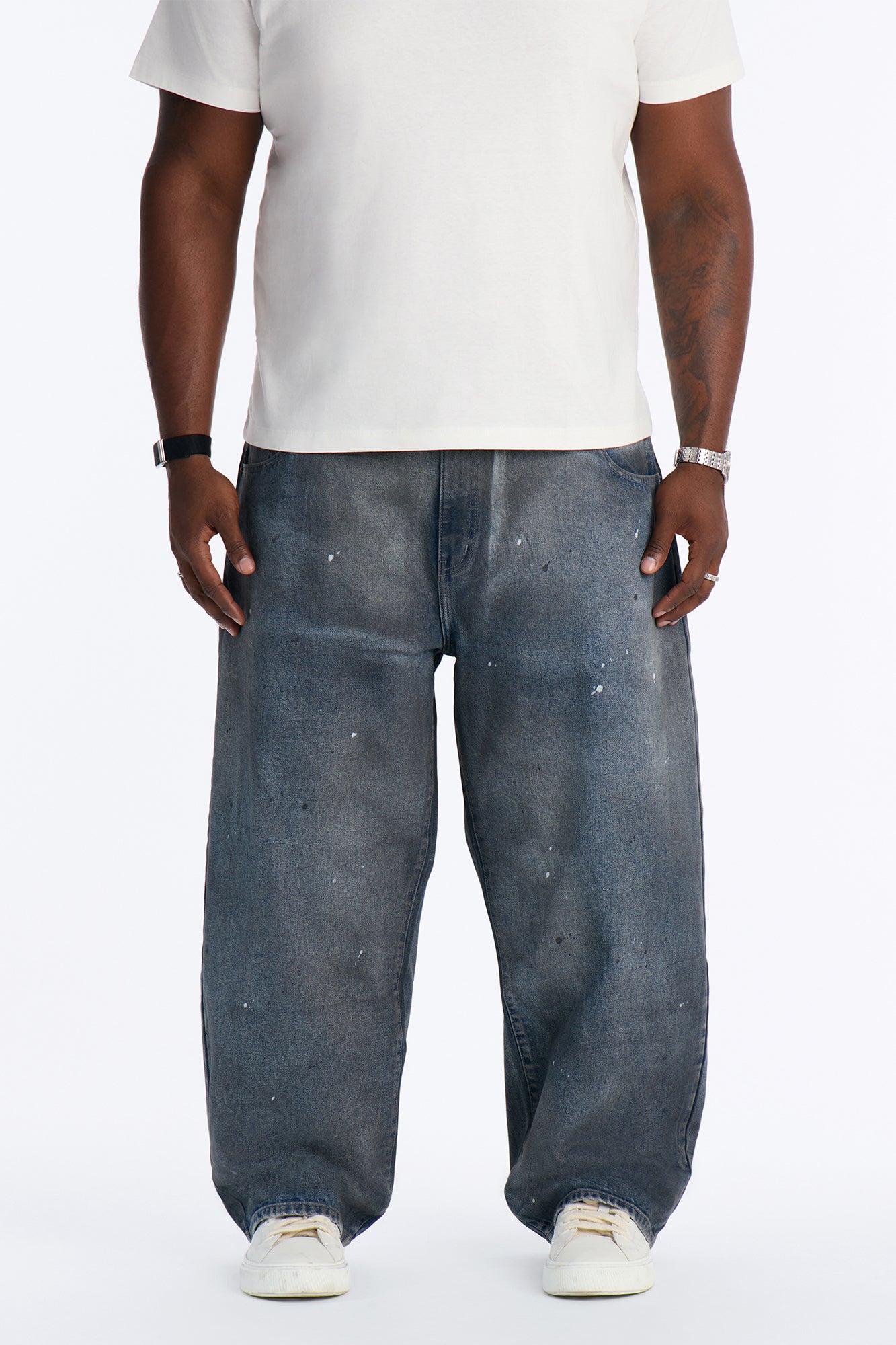 Abstract Studio Baggy Jean - Vintage Wash