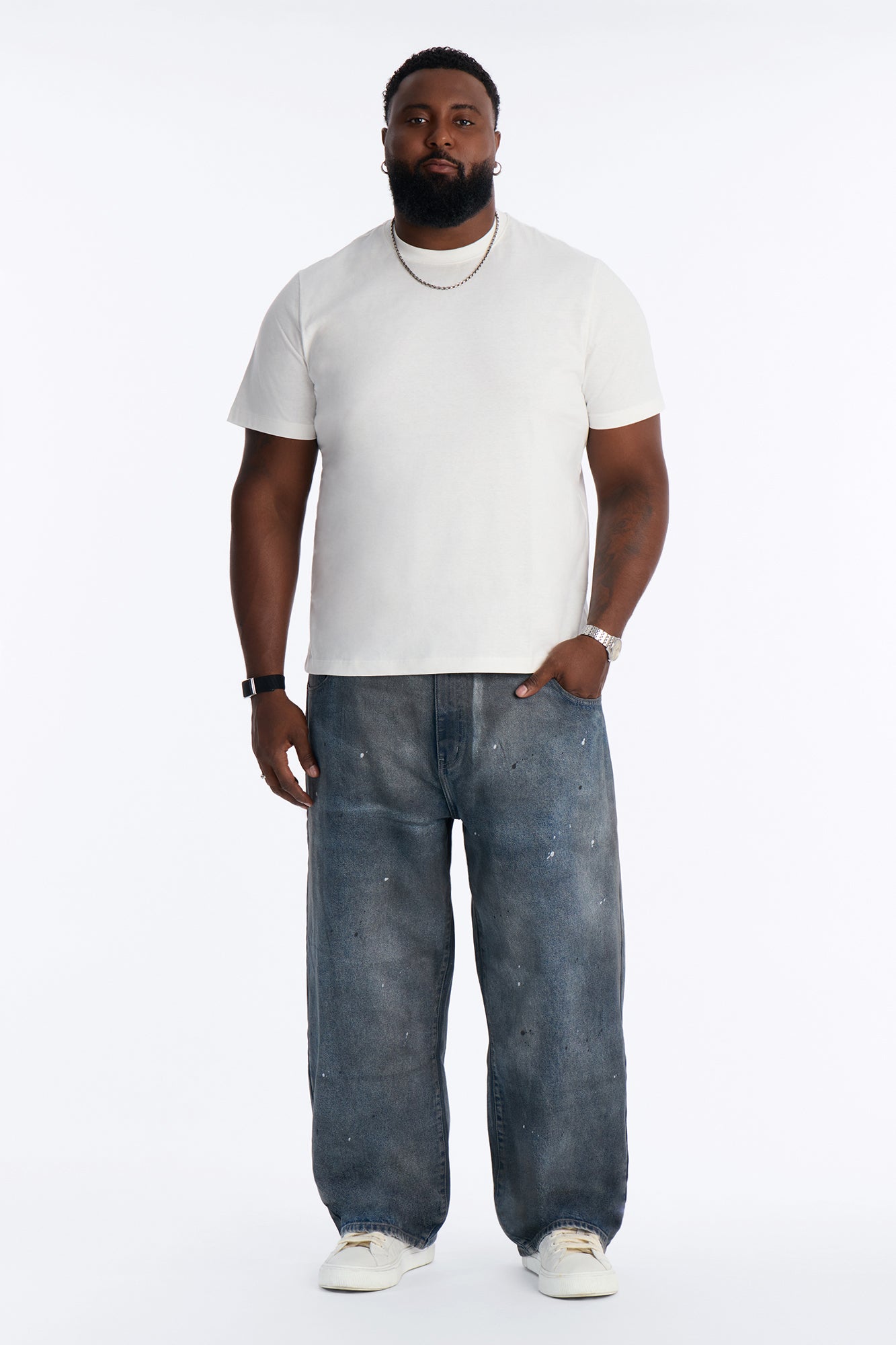 Abstract Studio Baggy Jean - Vintage Wash