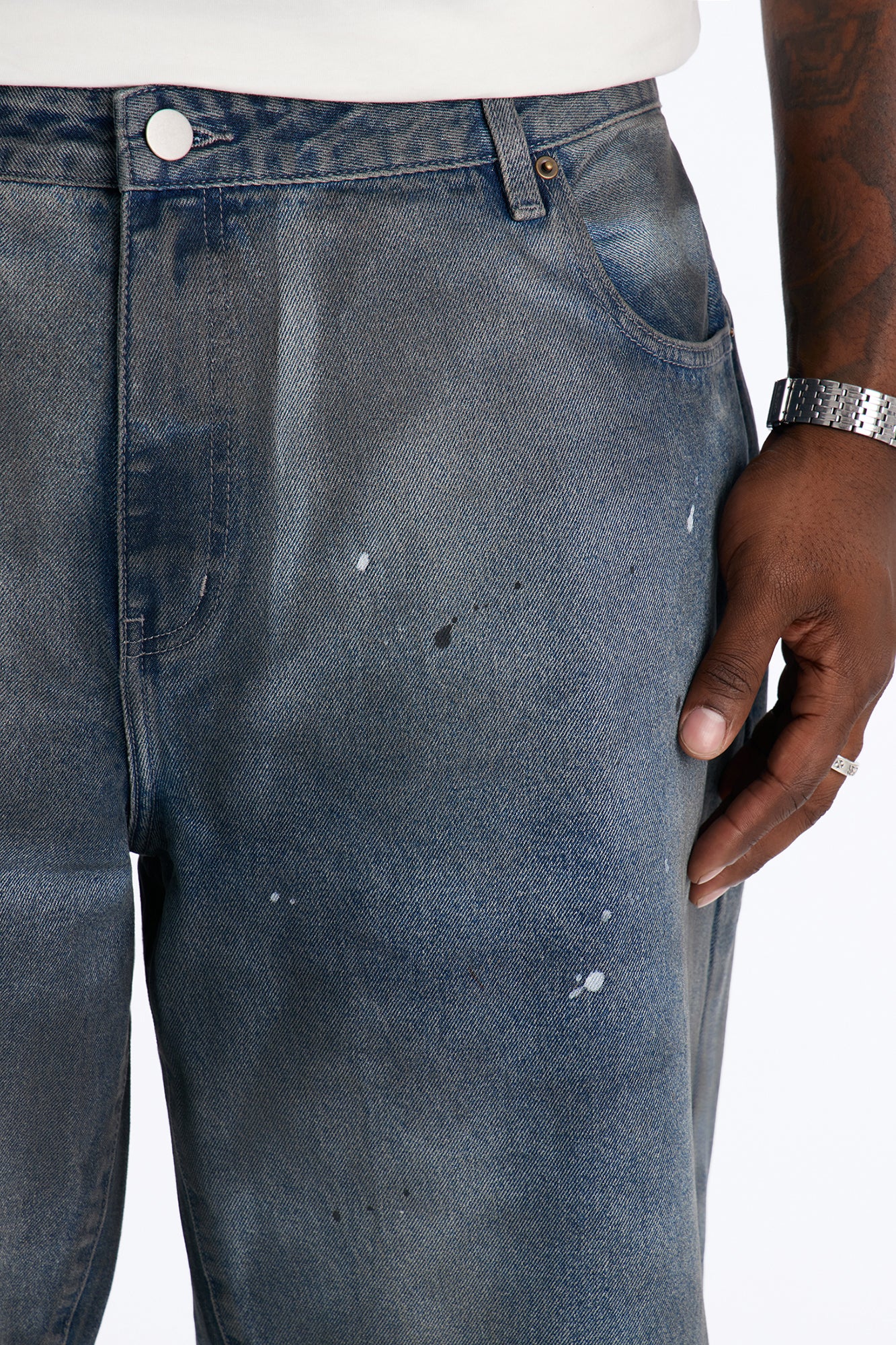 Abstract Studio Baggy Jean - Vintage Wash