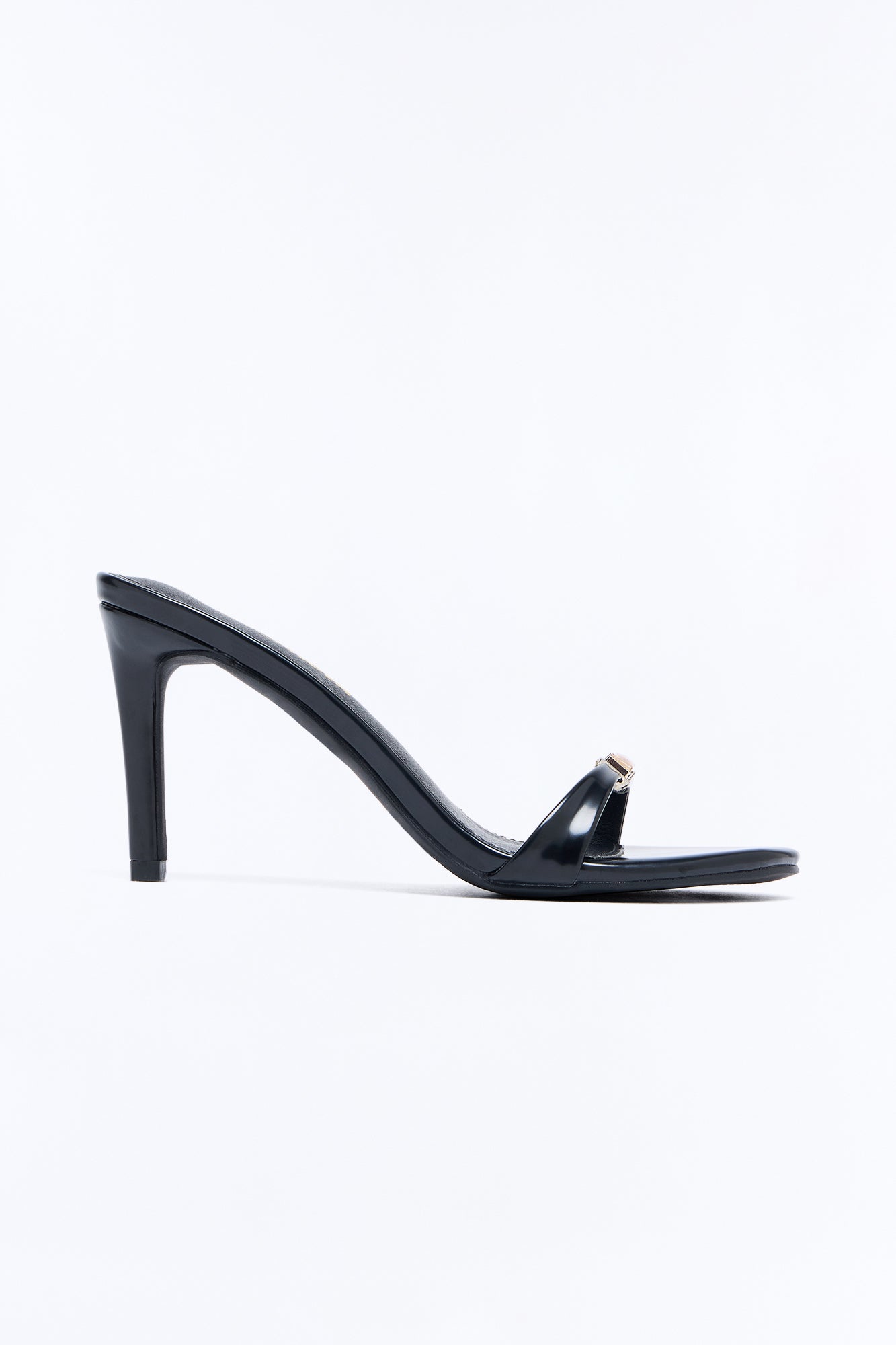 Finding Gems Stiletto Heels - Black