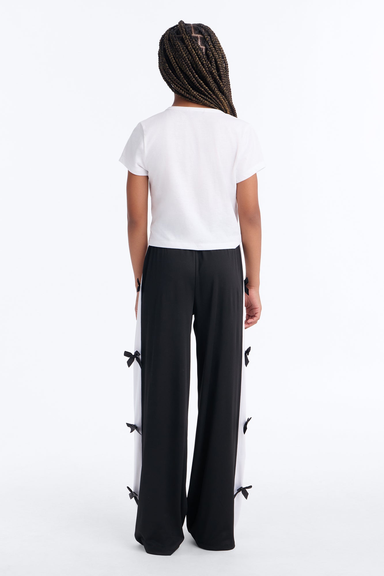 Mini Drama Queen Pant Set - Black/combo