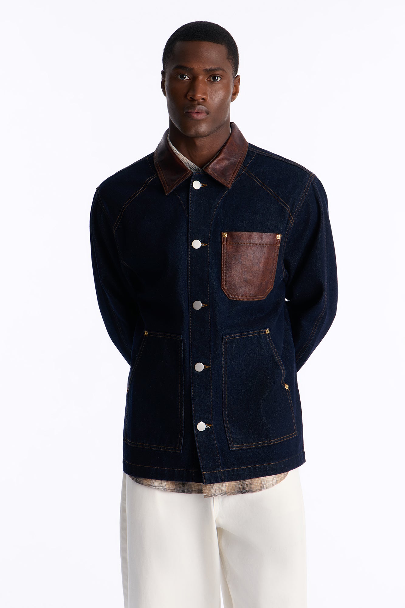 The Artisan Denim Chore Jacket - Indigo