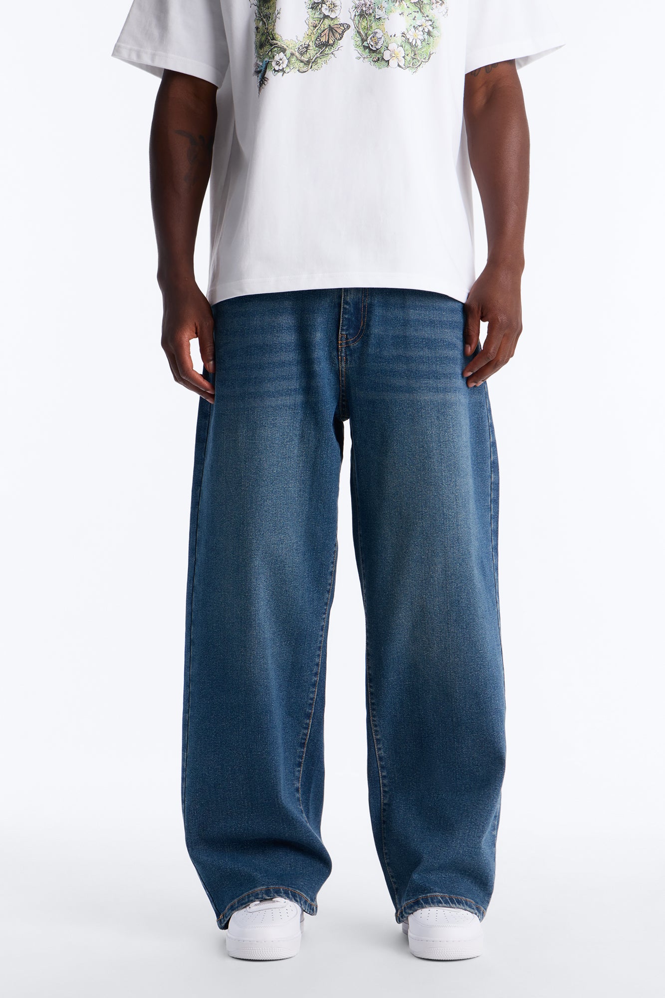 Baggy Cornell Jean - Dark Wash