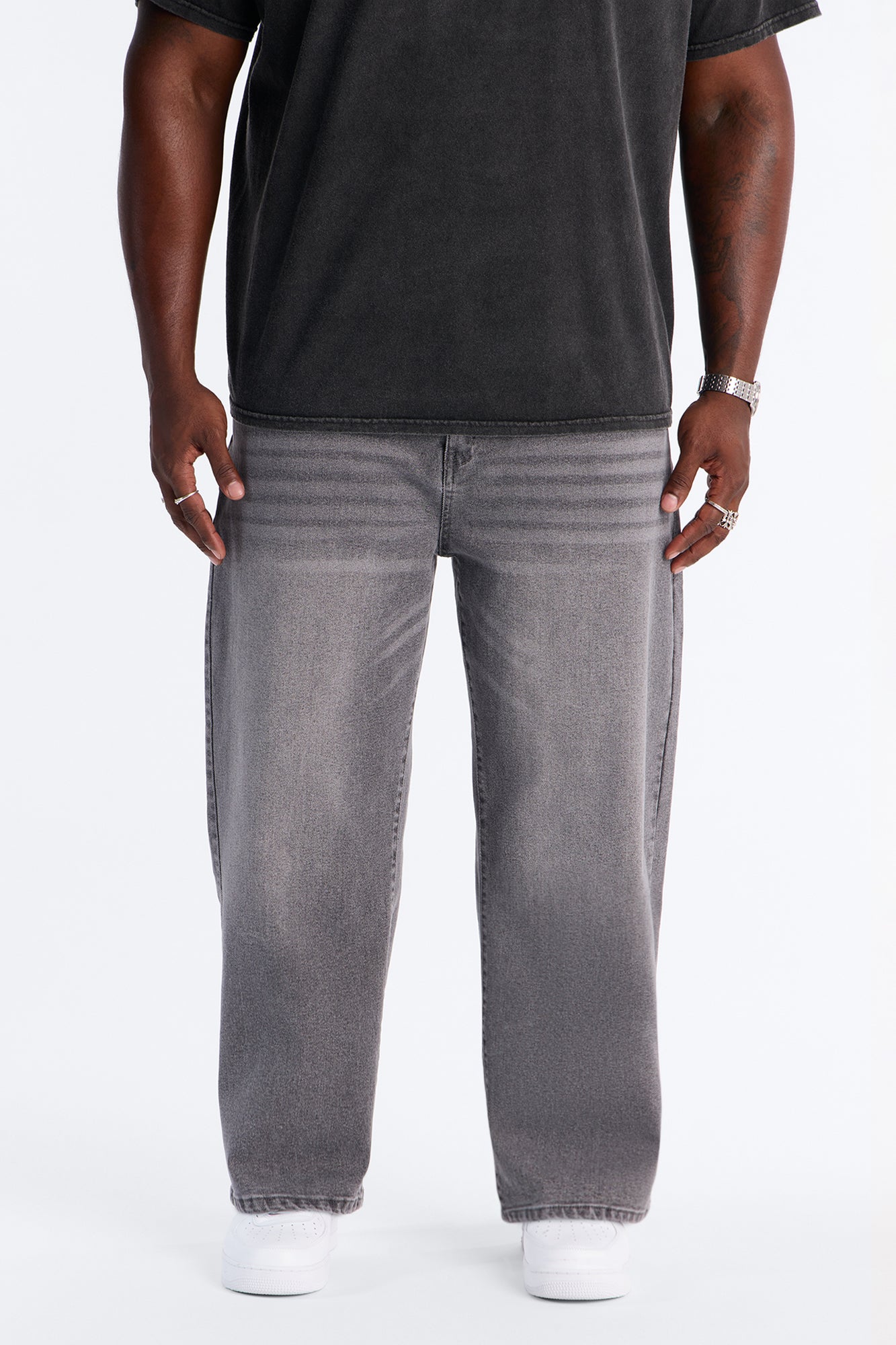 Baggy Cornell Jean - Grey