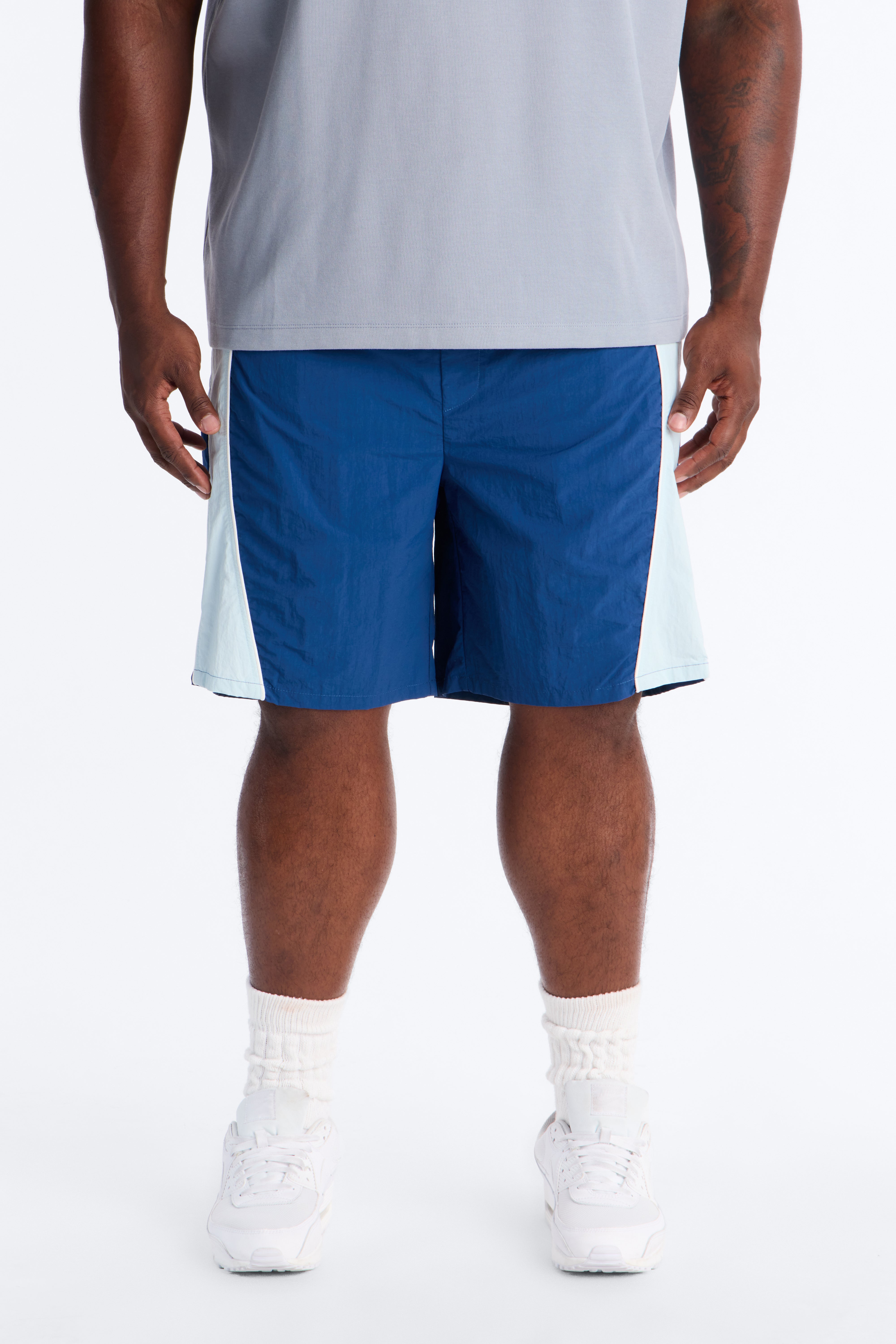 Relaxed Osaka Block Short - Navy/combo