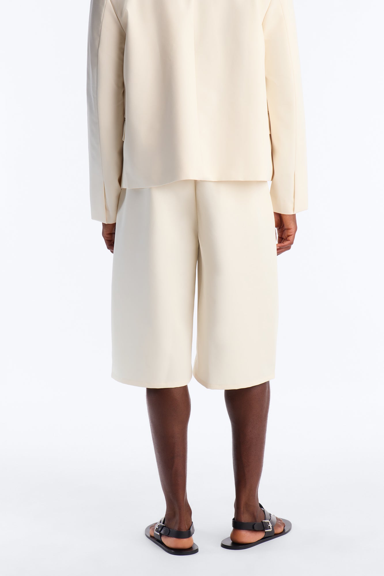 Laguna Baggy Trouser Short - Cream