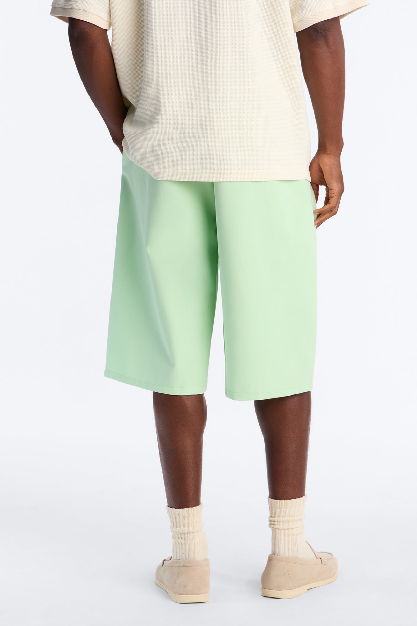 Laguna Baggy Trouser Short - Green