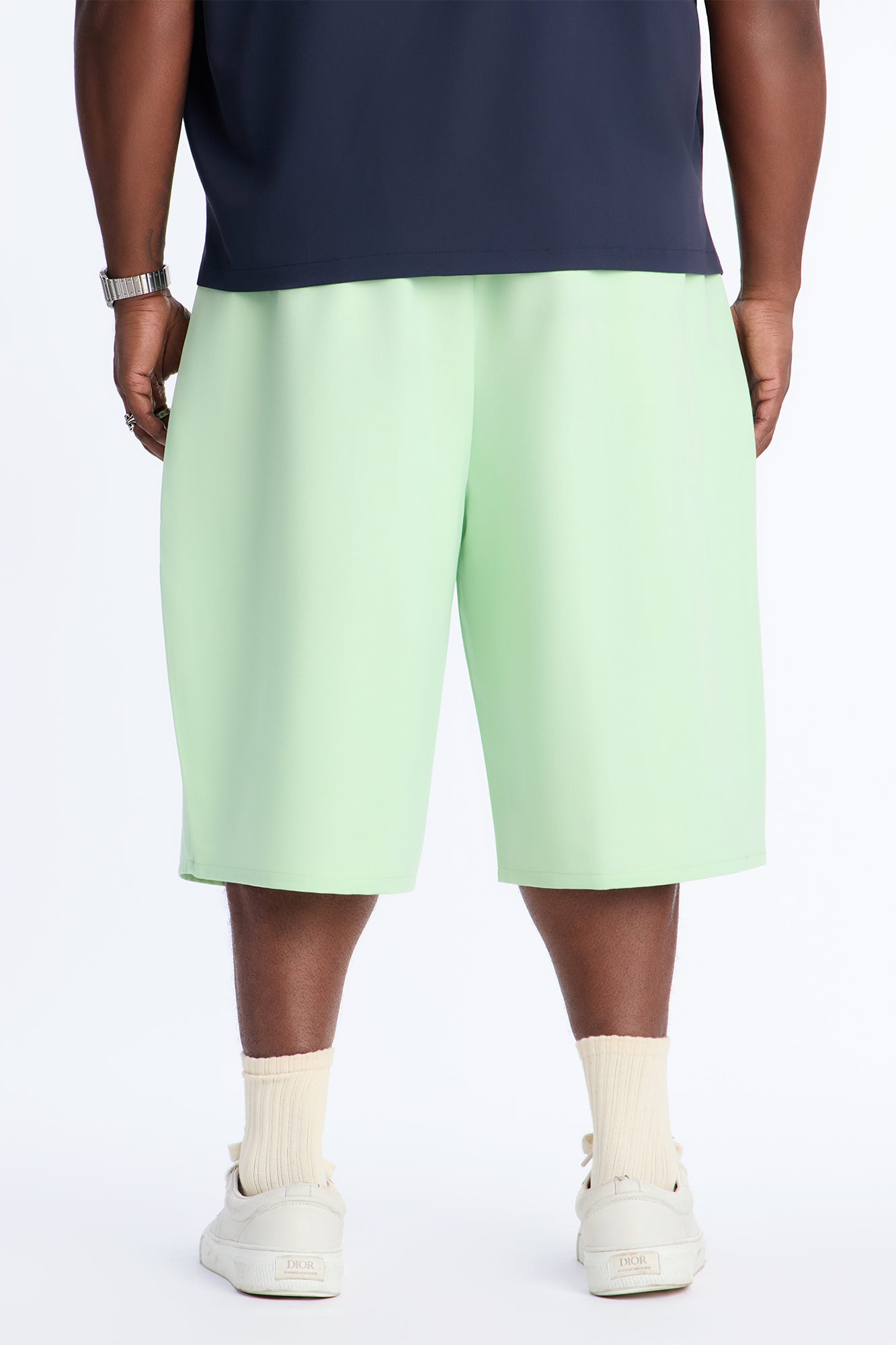 Laguna Baggy Trouser Short - Green