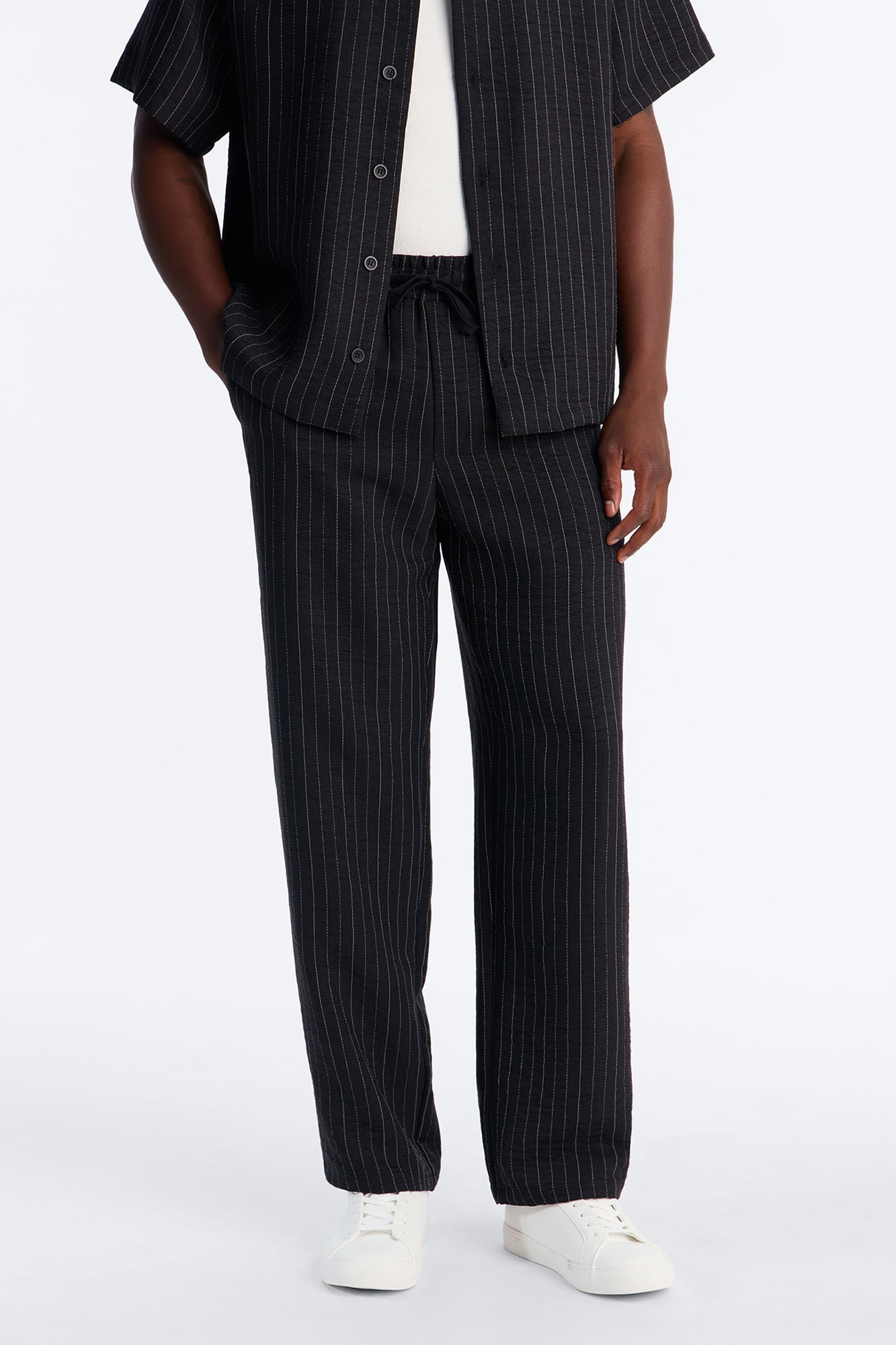 Off Stitch Relaxed Pant - Black/combo