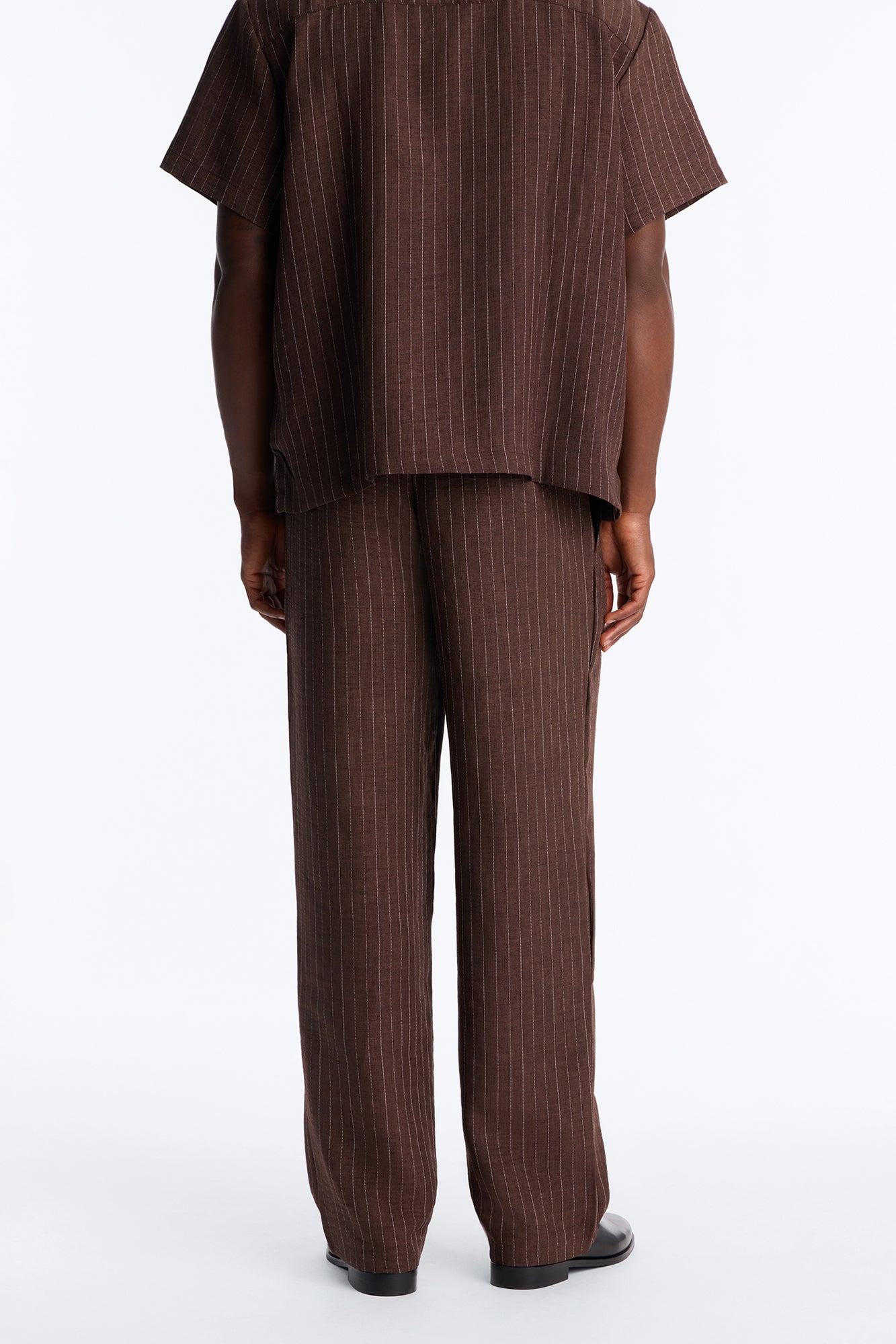 Off Stitch Relaxed Pant - Brown/combo