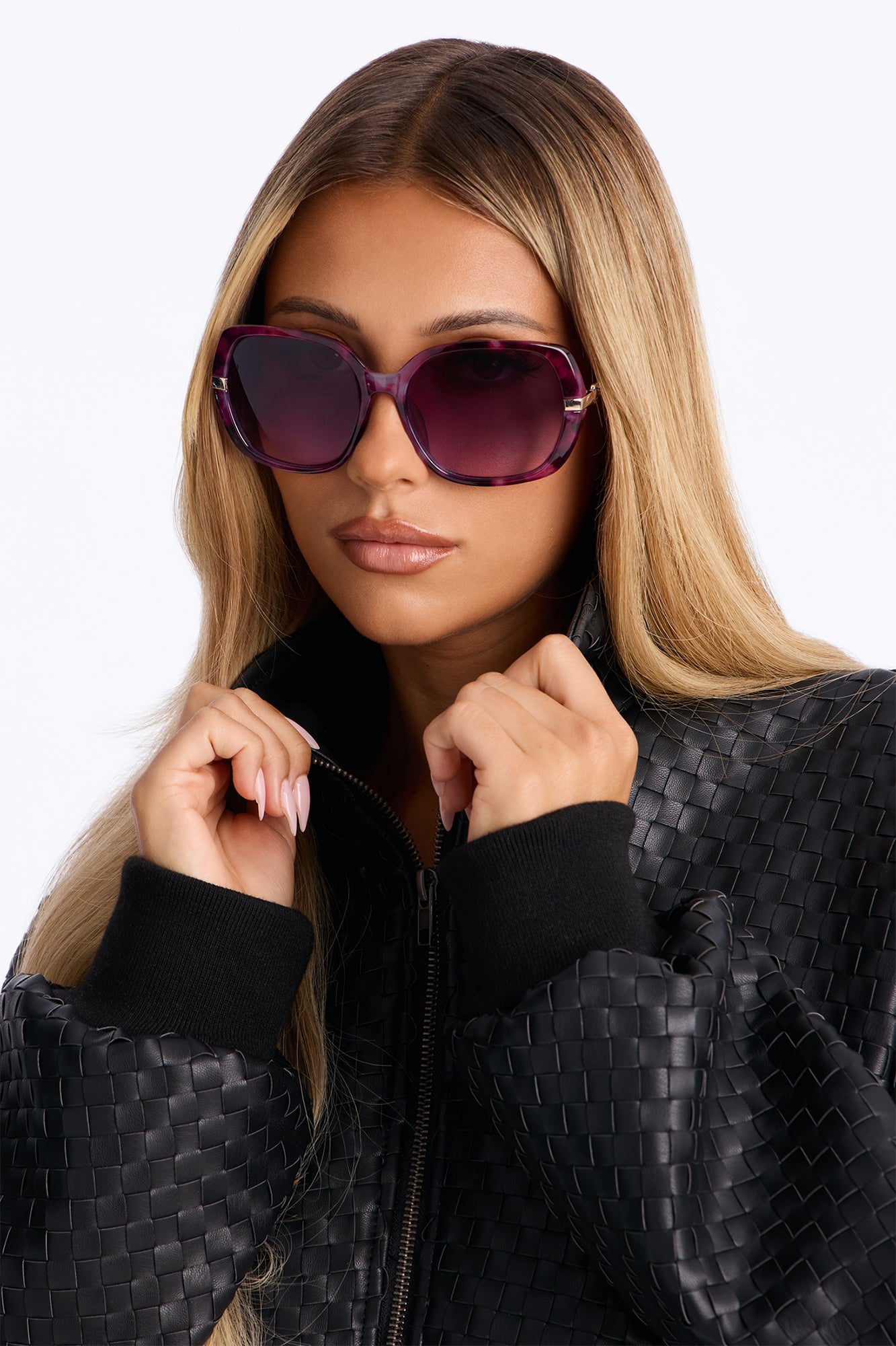 Roof Top Sunglasses - Purple