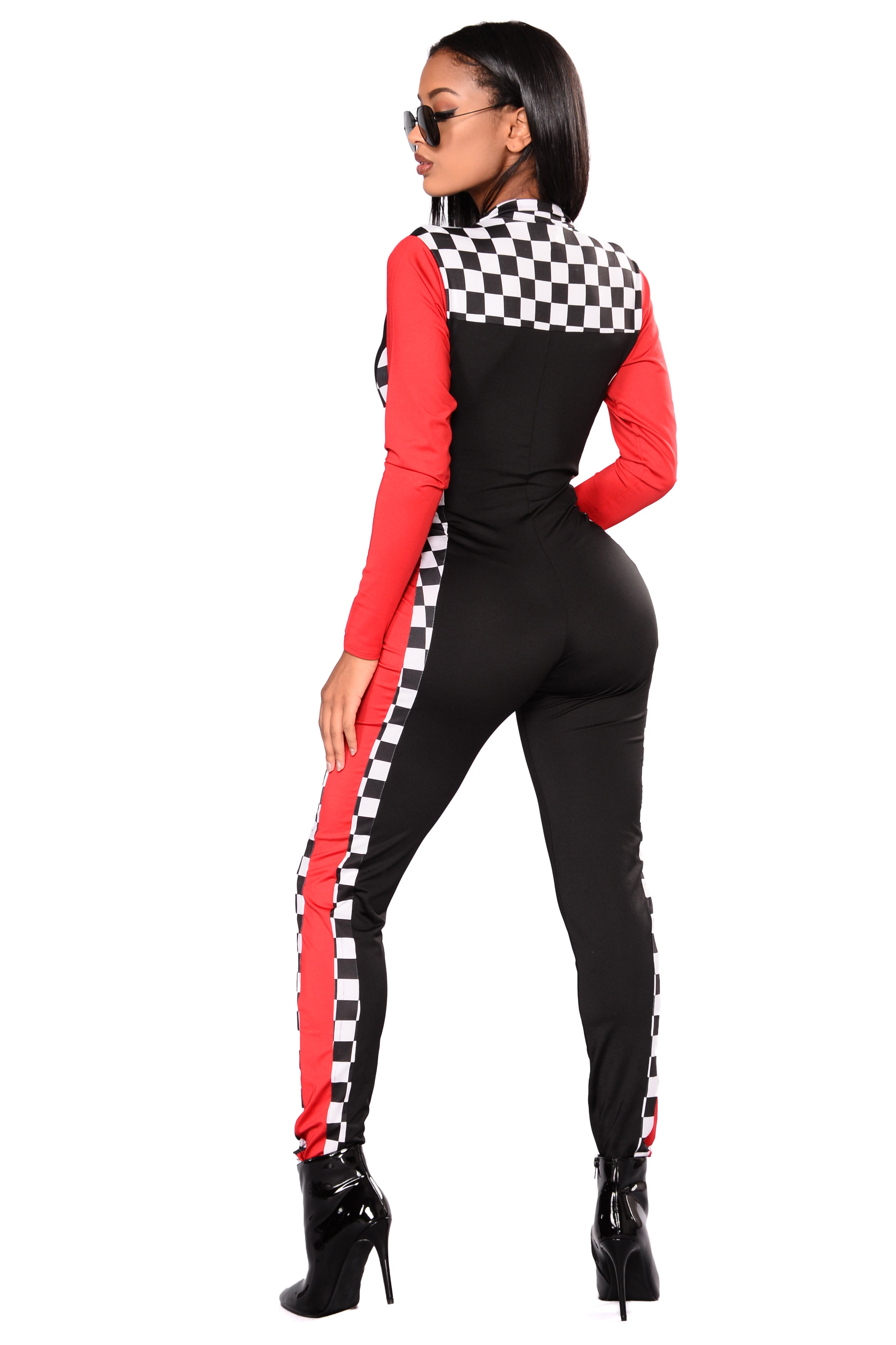 Burning Rubber 3 Piece Costume Set - Black