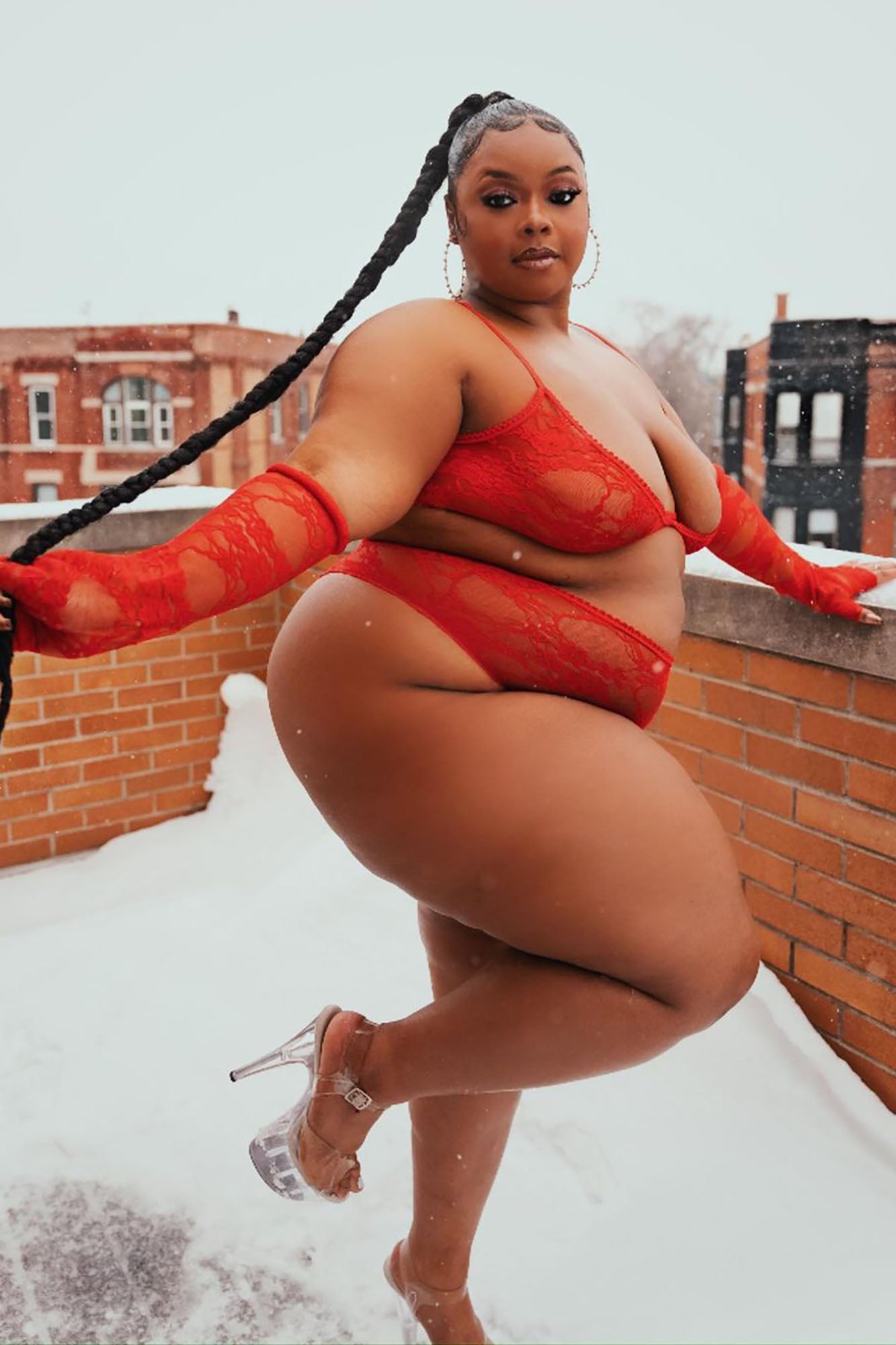 Feels Good Being Bad 3 Piece Set - Red