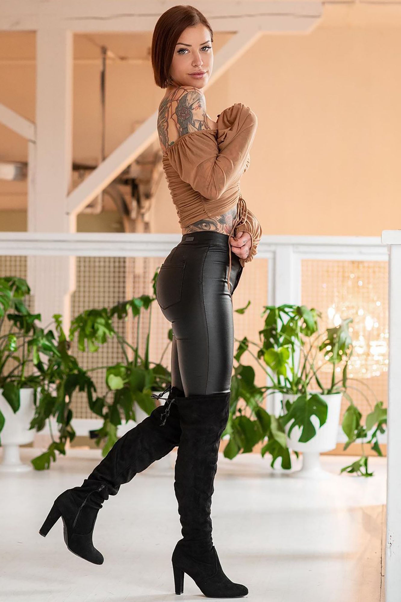 Go With The Flow Boot - Black