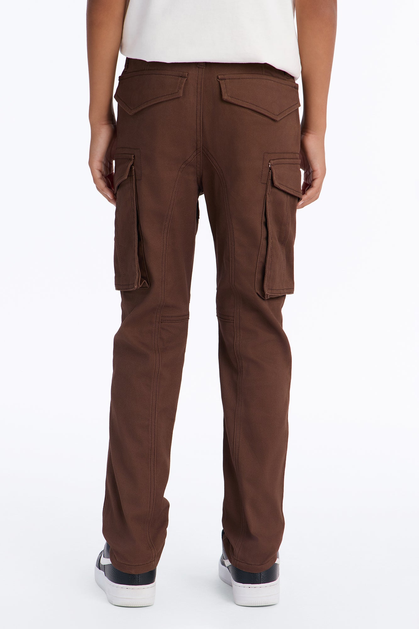 Mini Summer Games Slim Cargo Pants - Brown