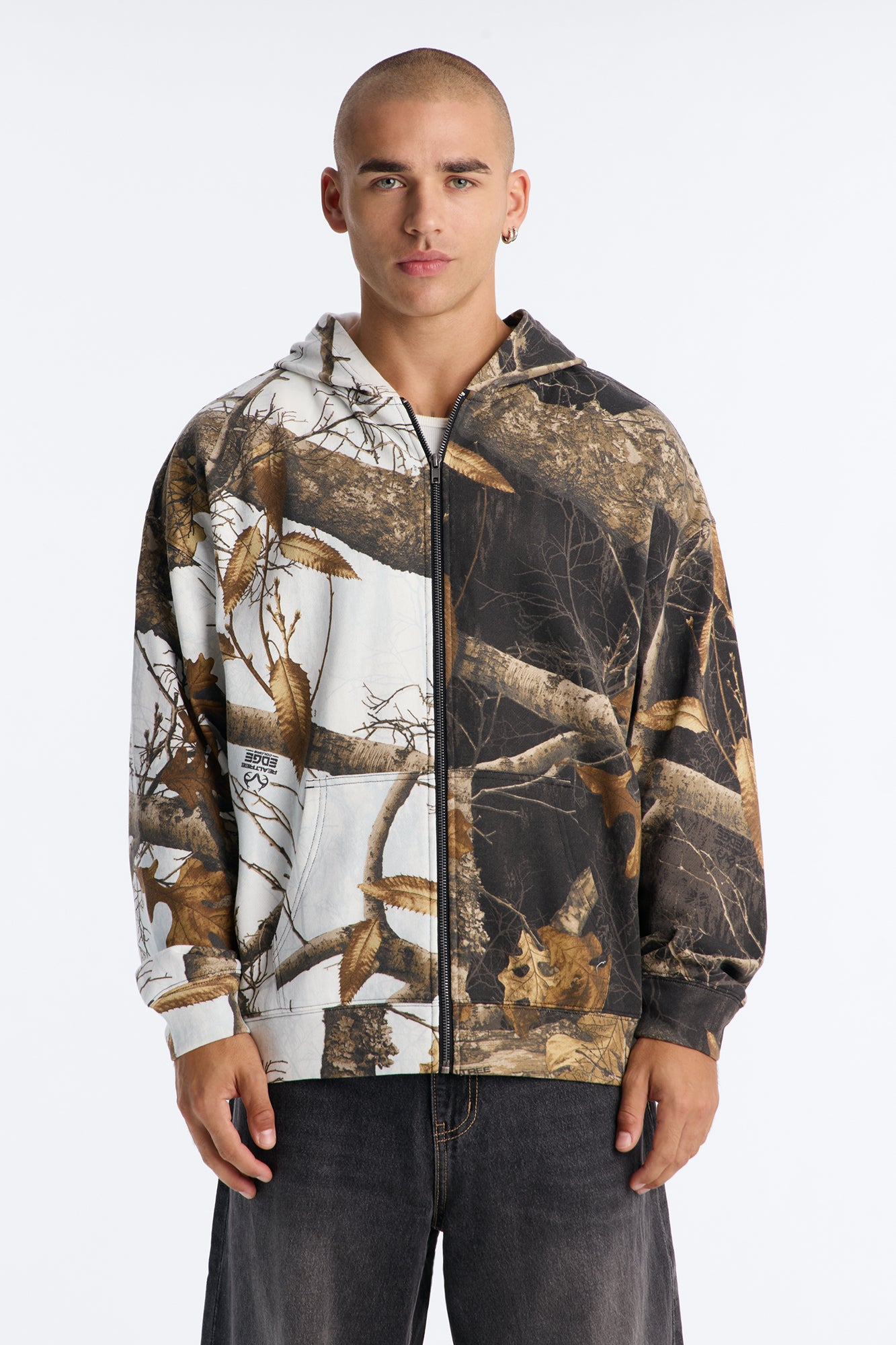 Real Tree Snow Shadow Hoodie - Camouflage