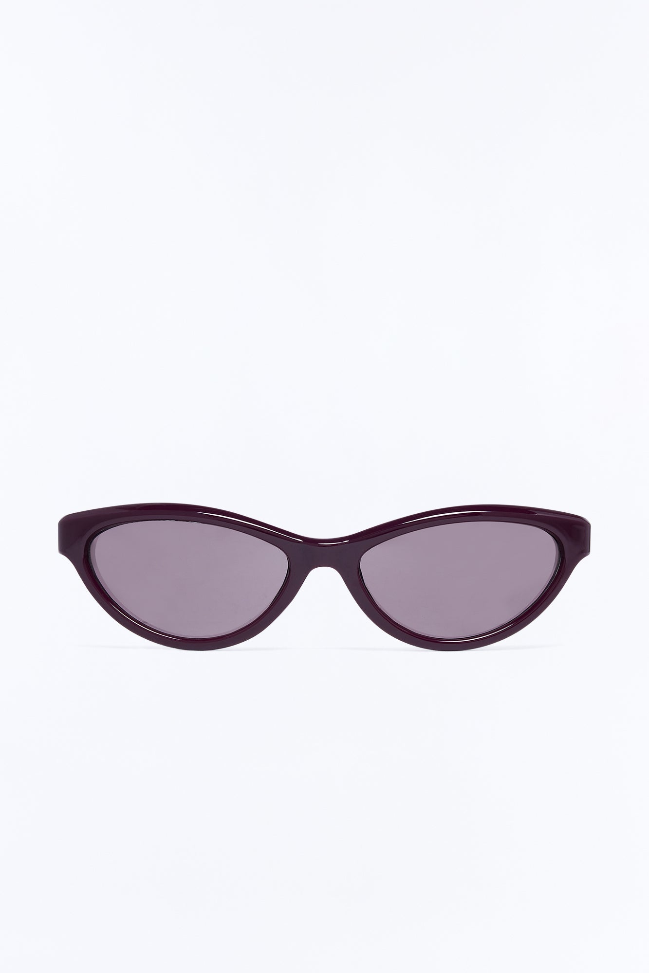 Small Talk Sunglasses - Burgundy