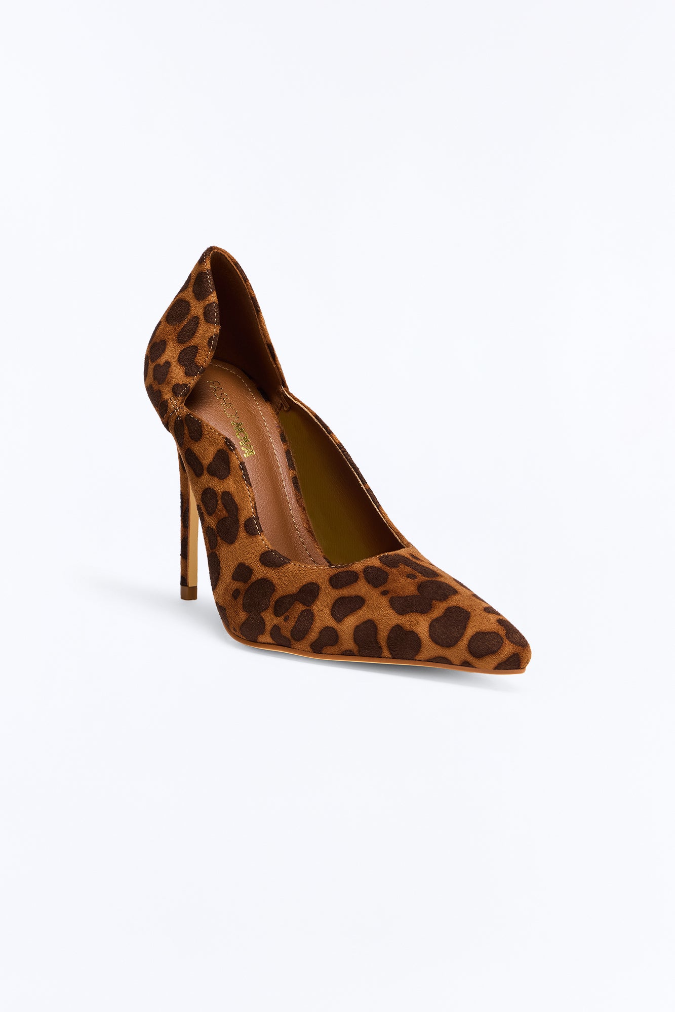 Anica Suede Pumps - Leopard