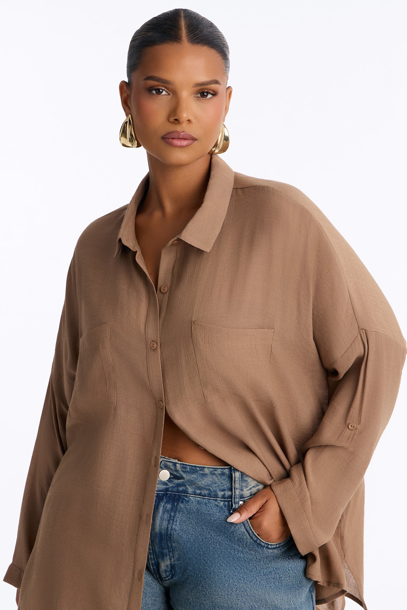 Tatum Shirt - Mocha