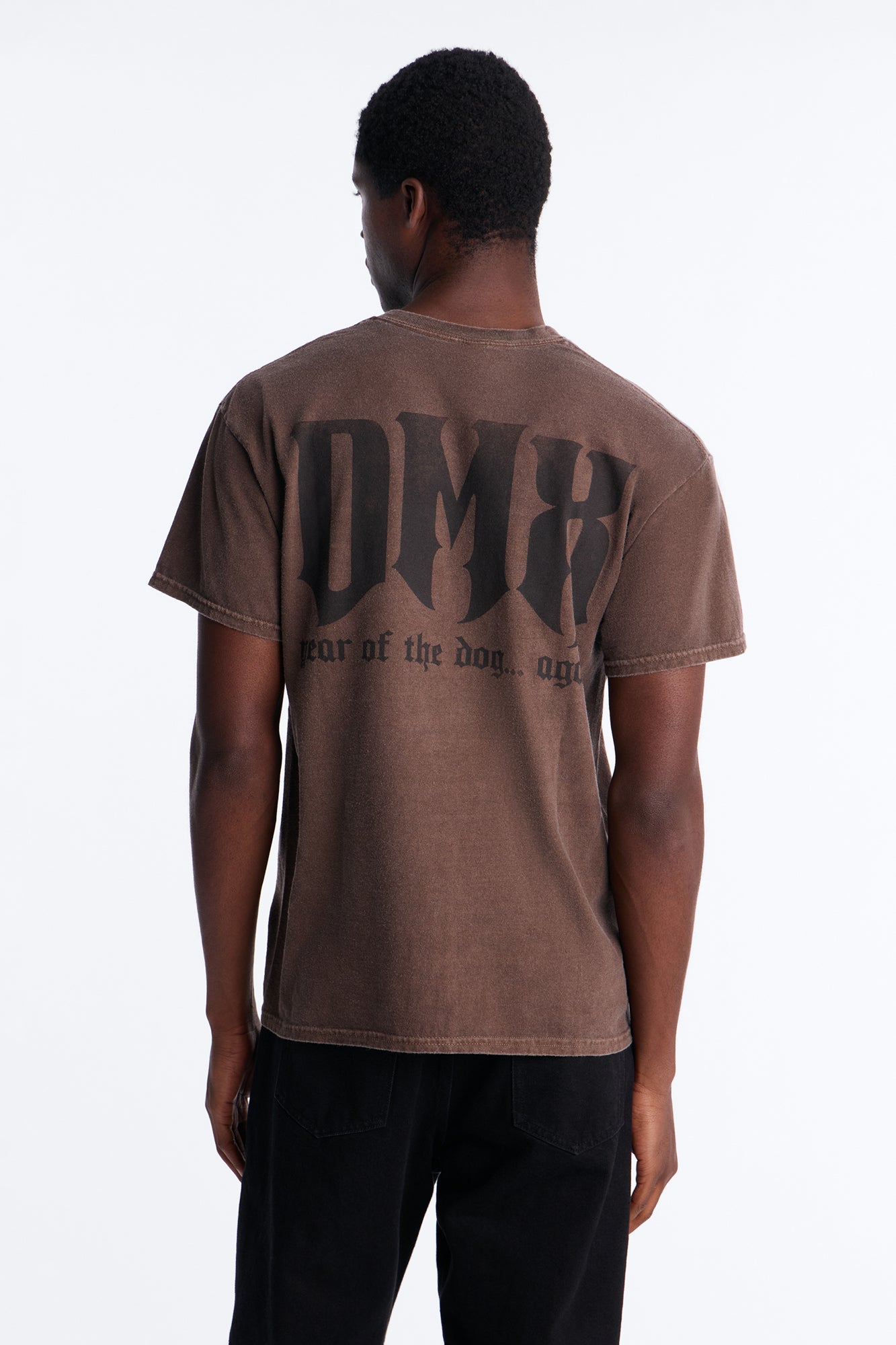 DMX Year Of The Dog Short Sleeve Tee - Brown