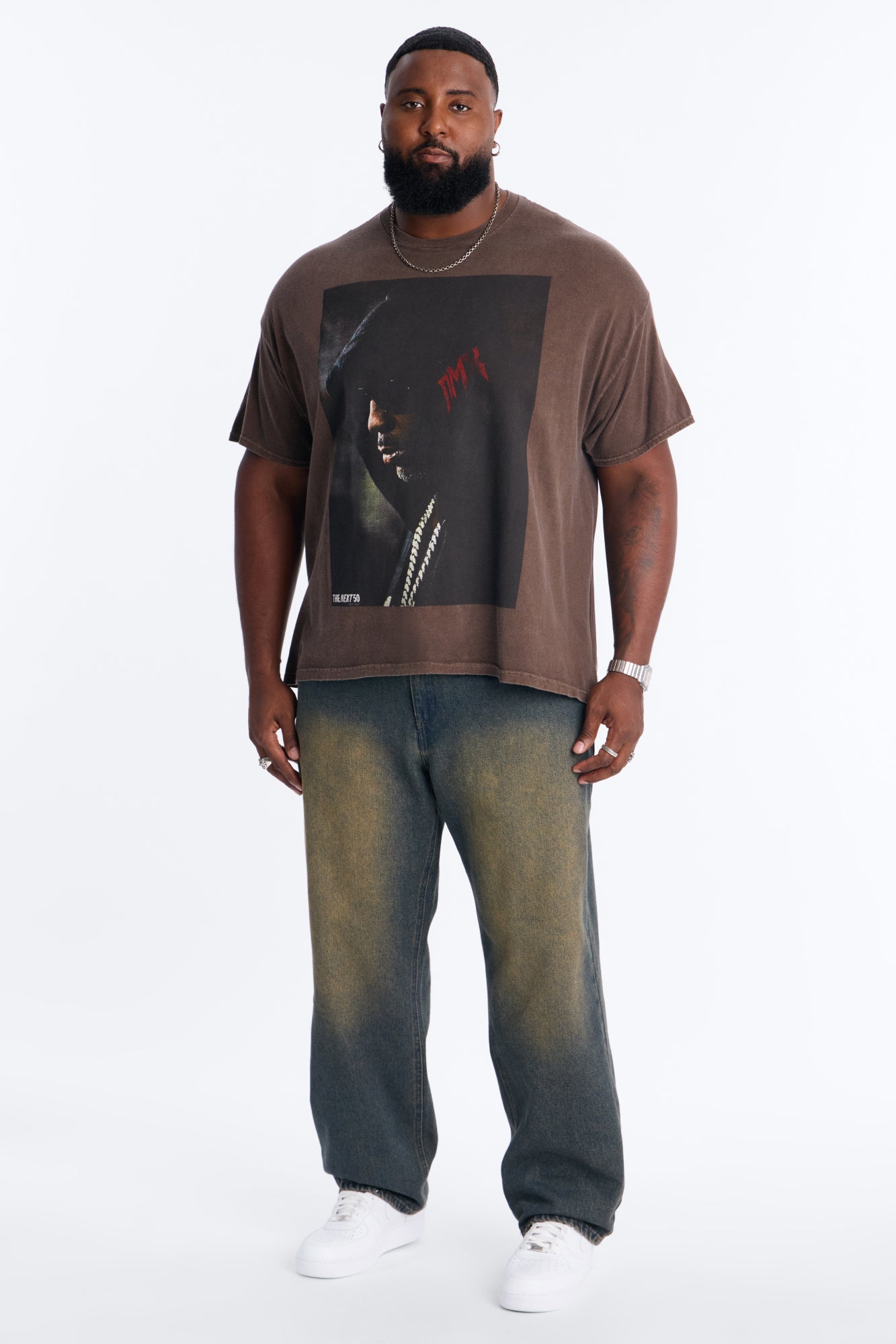 DMX Year Of The Dog Short Sleeve Tee - Brown