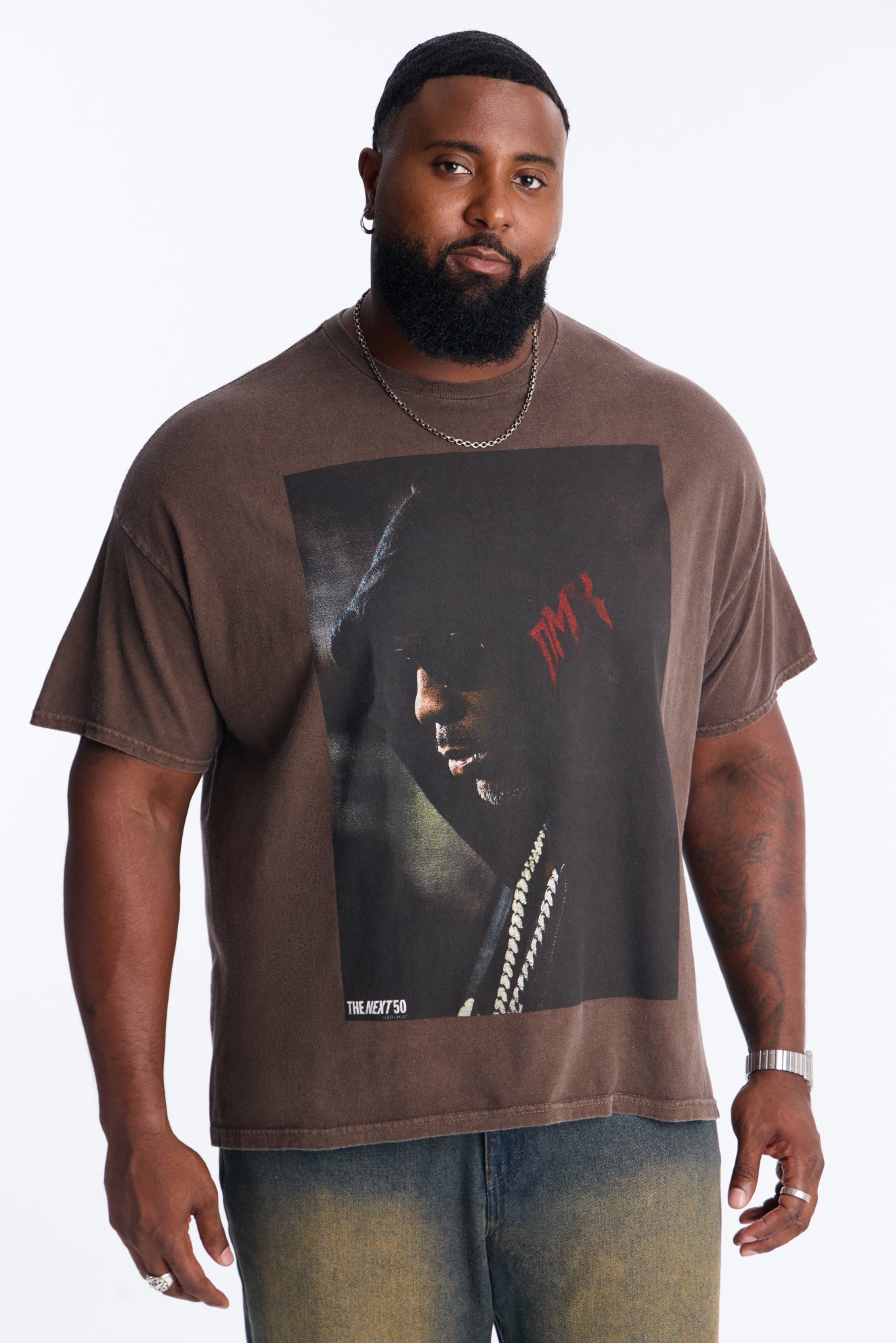 DMX Year Of The Dog Short Sleeve Tee - Brown