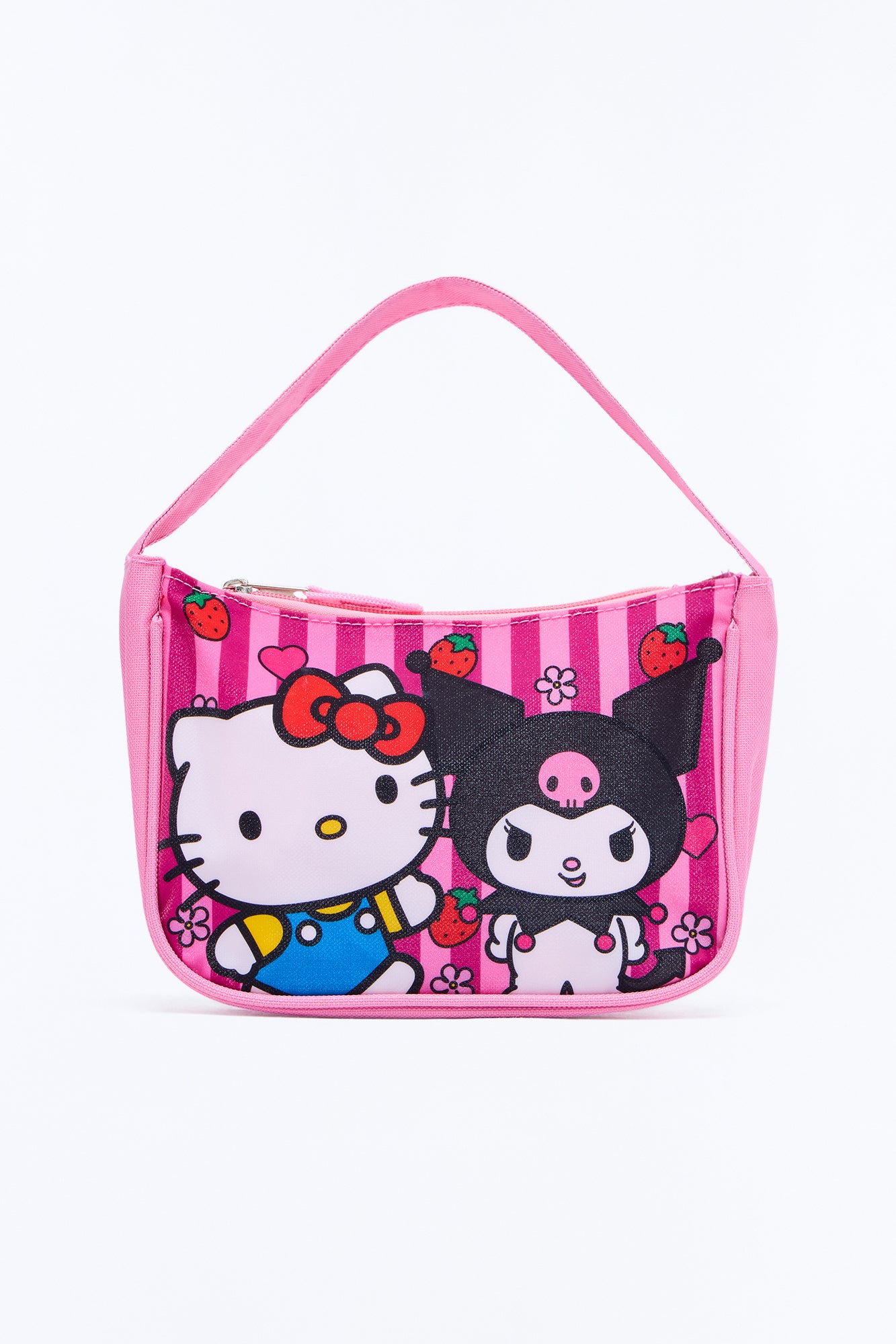 Mini Hello Kitty And Kuromi Handbag - Pink/combo