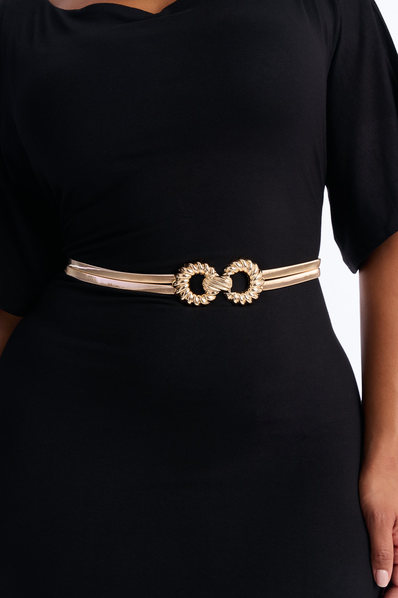 Hooked On You Chain Belt - Gold