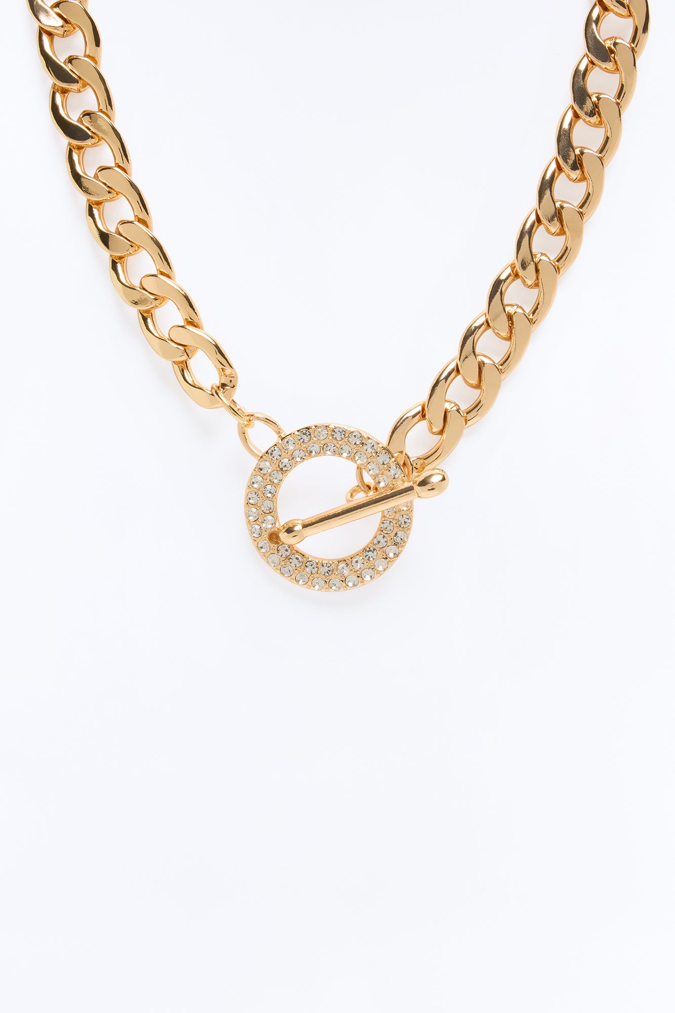 Stick Together Necklace - Gold