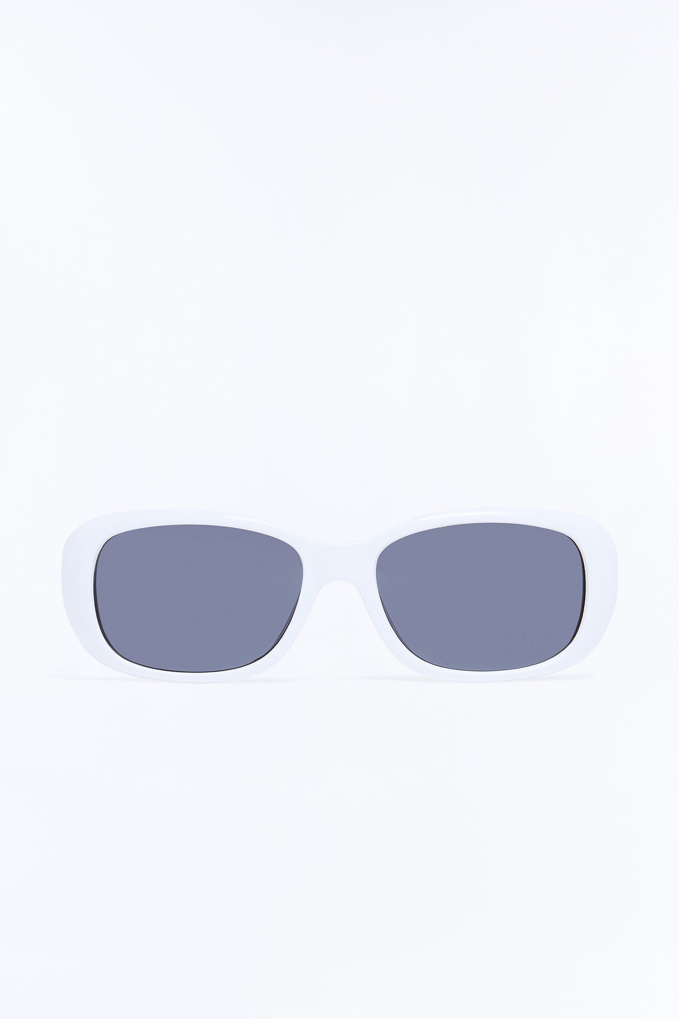 Not Worth The Drama Sunglasses - White