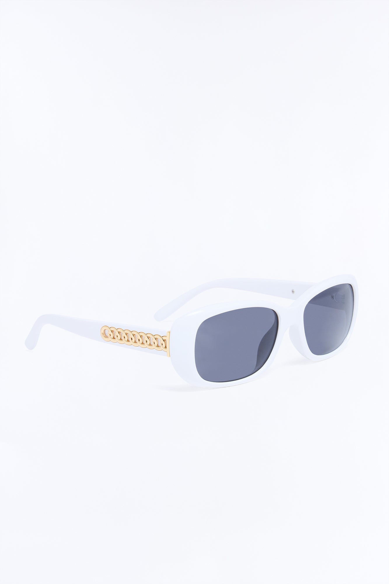 Not Worth The Drama Sunglasses - White