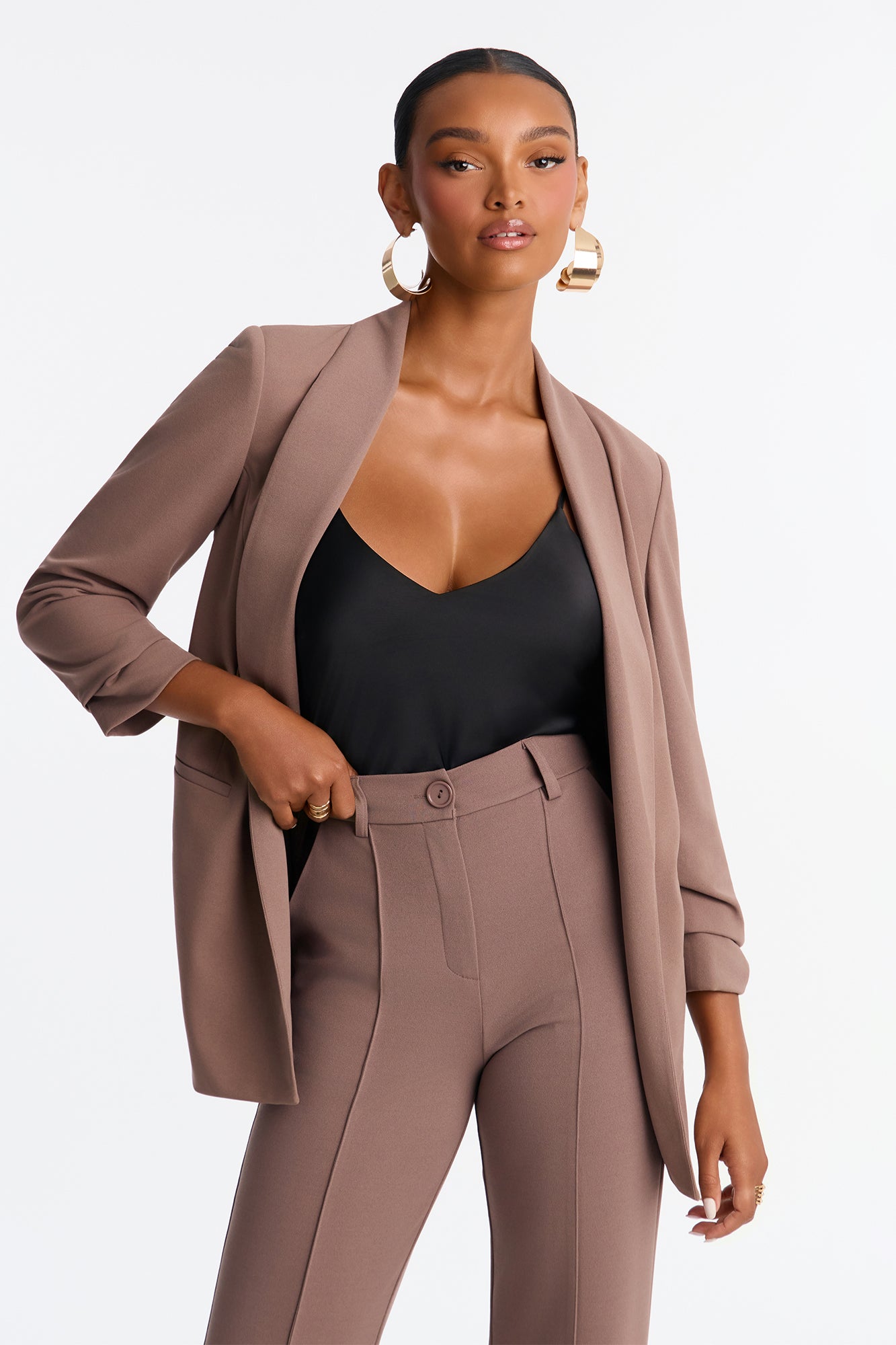 The Celine Blazer - Caffe