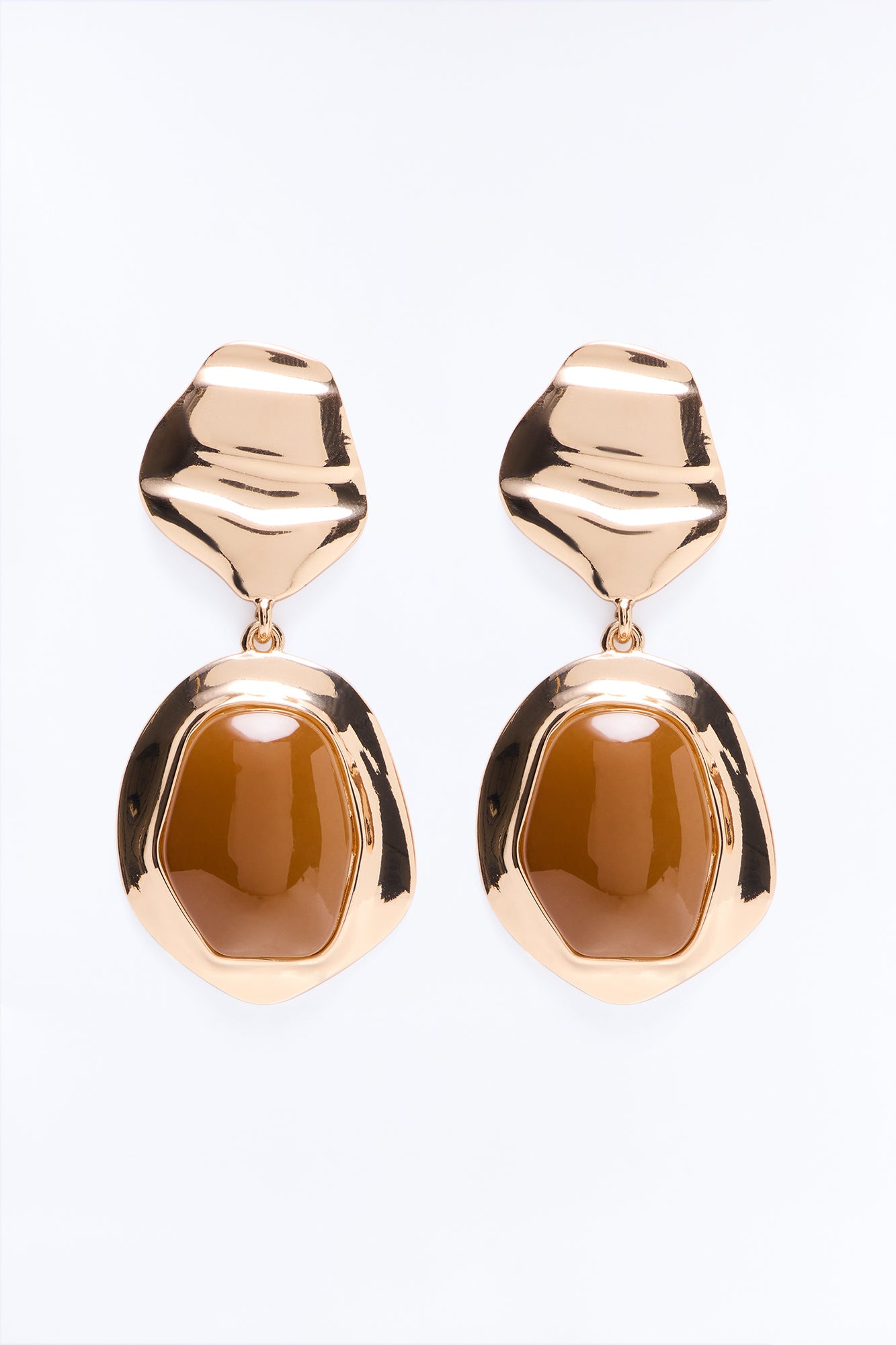 Honey Sol Drop Earrings - Gold/combo