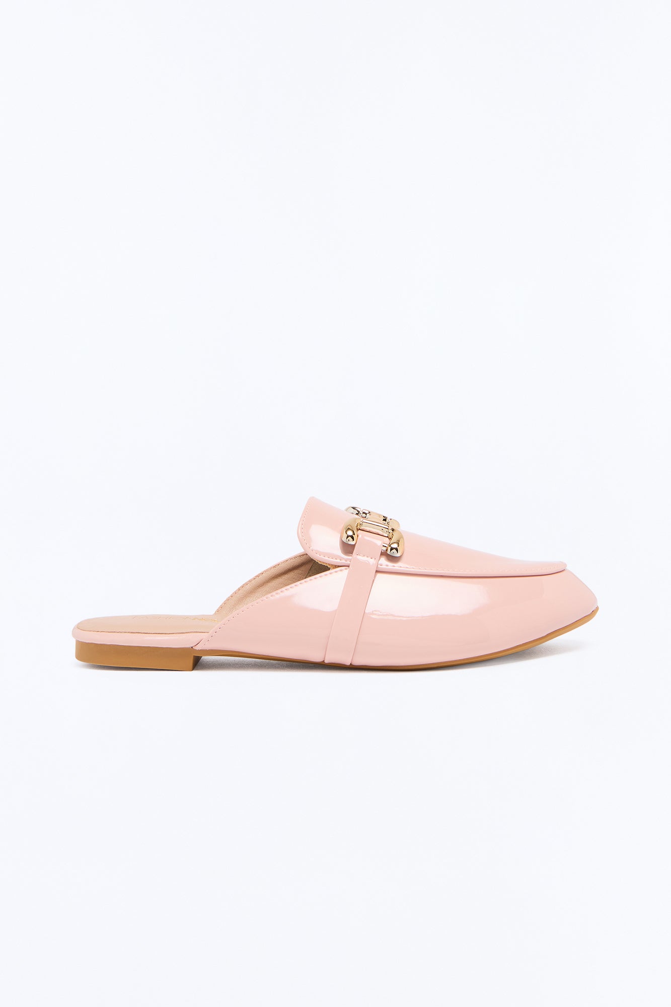 Kaio Hardware Slip On Loafers - Blush