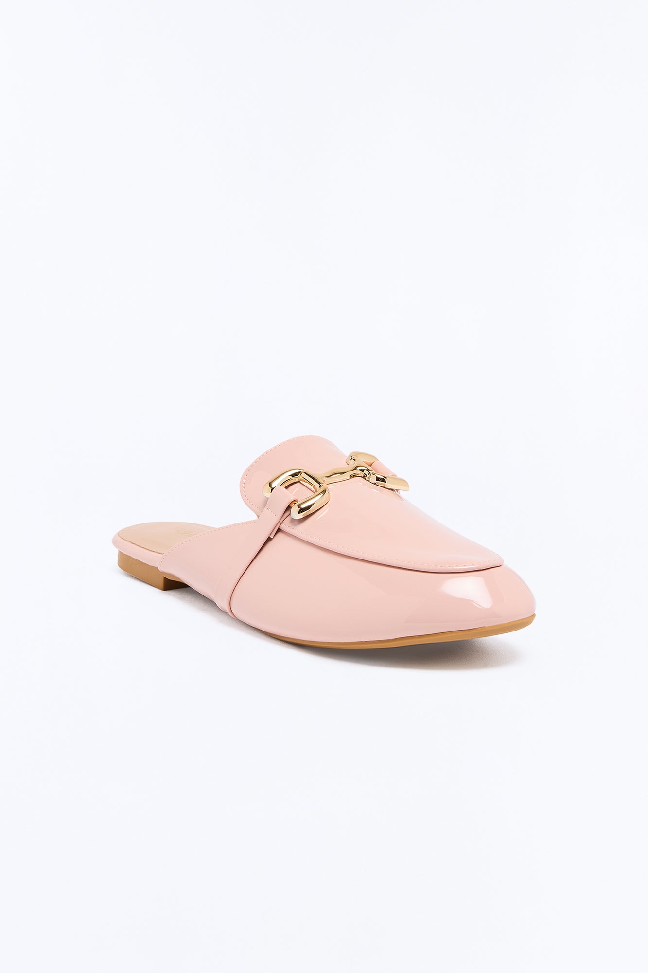 Kaio Hardware Slip On Loafers - Blush