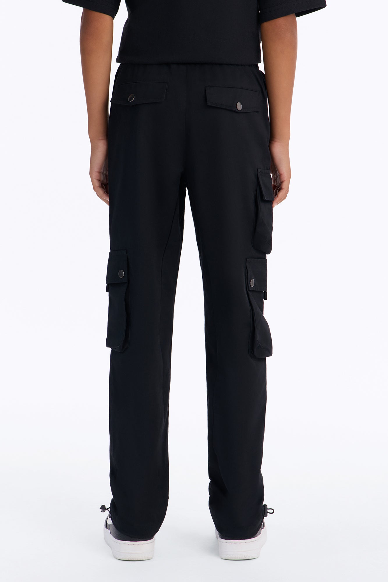 Mini Roaming Twill Cargo Pants - Black